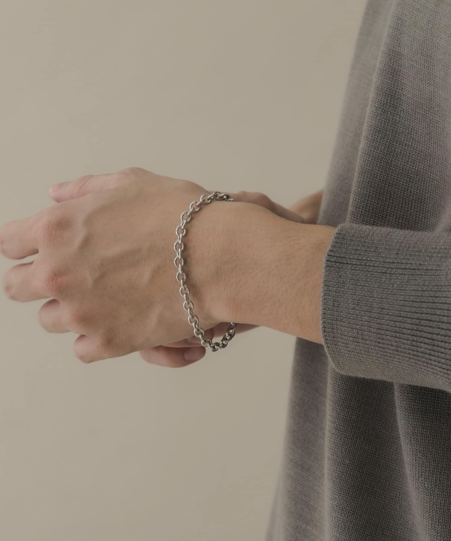 チェーンマンテルブレスレット SLV -
