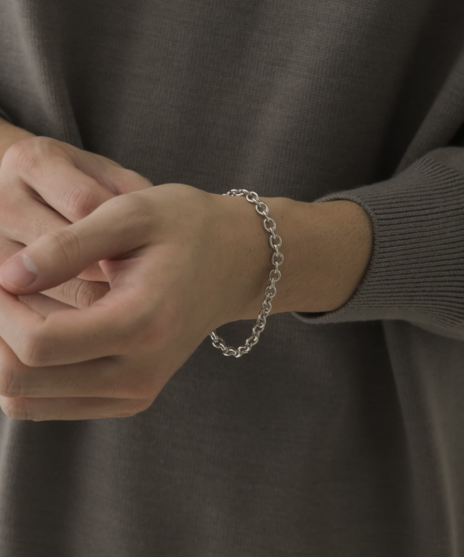 チェーンマンテルブレスレット SLV -