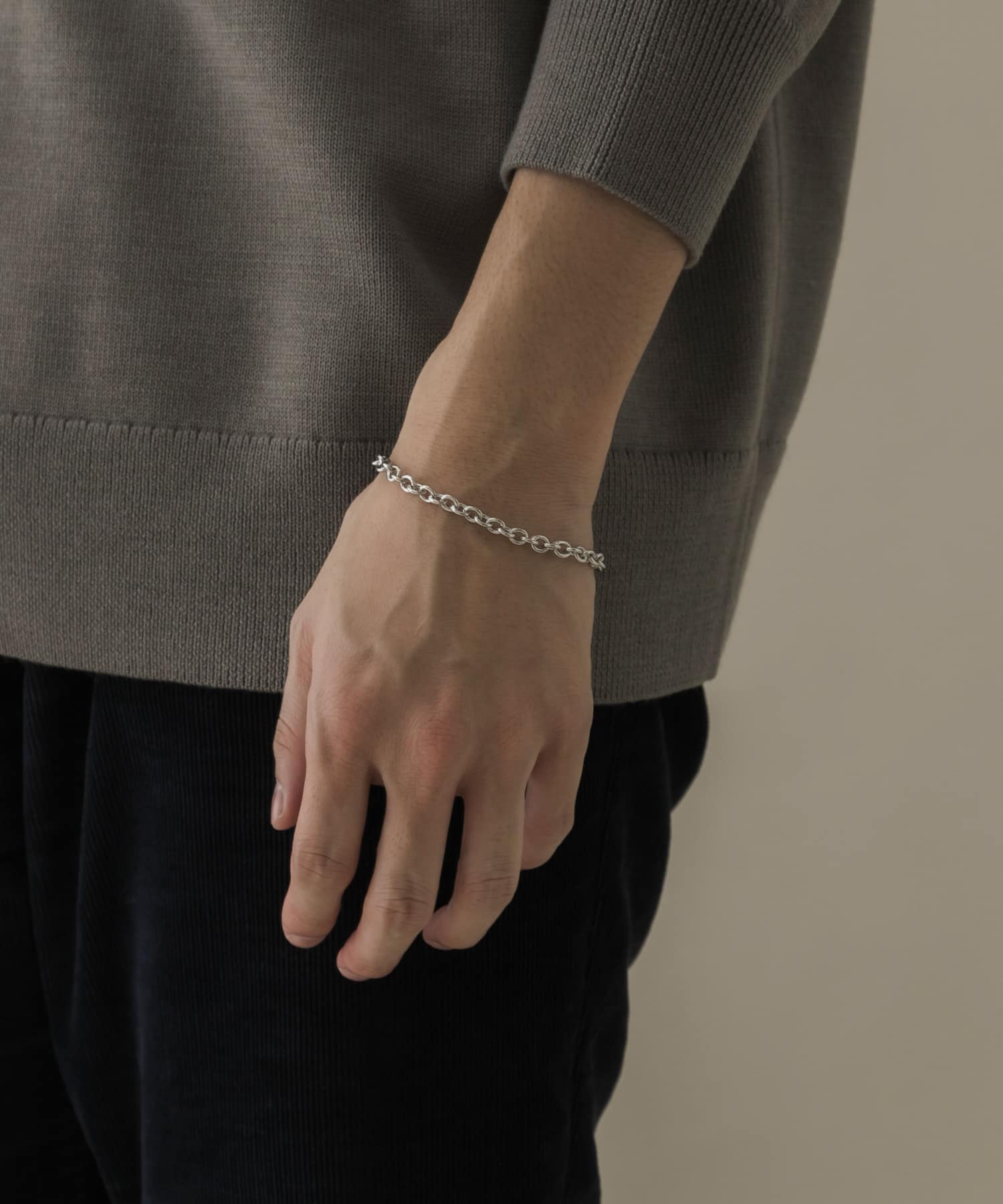 チェーンマンテルブレスレット SLV -