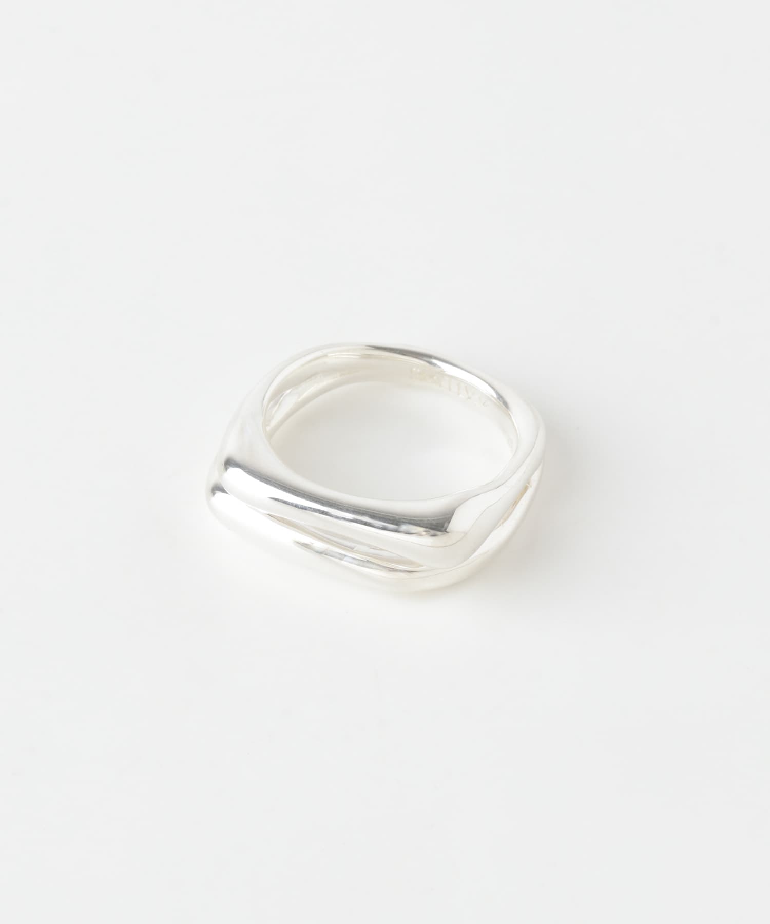 SMELLY so’　dual line ring SLV 13