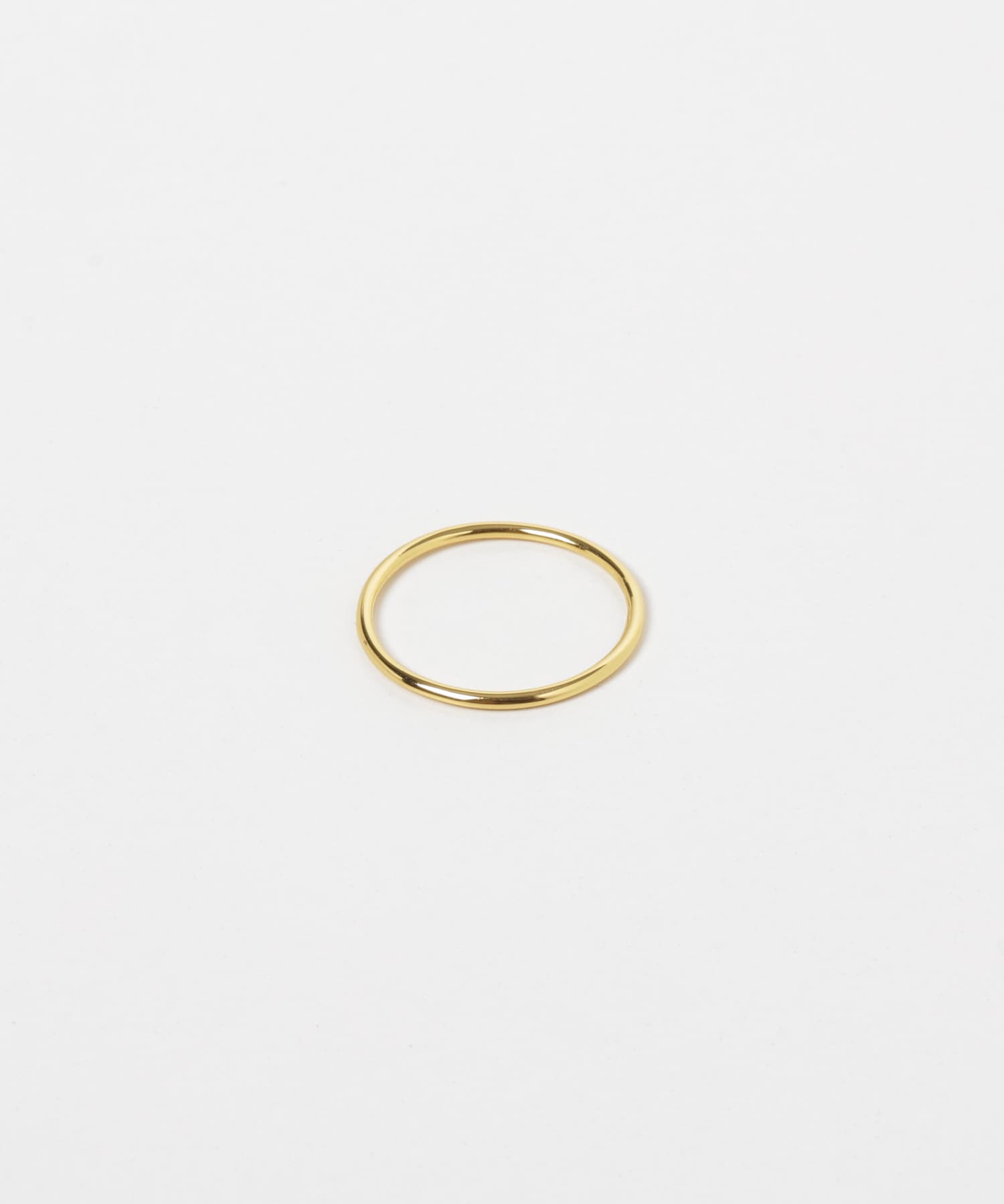 SMELLY so’　slim basic ring GLD 3