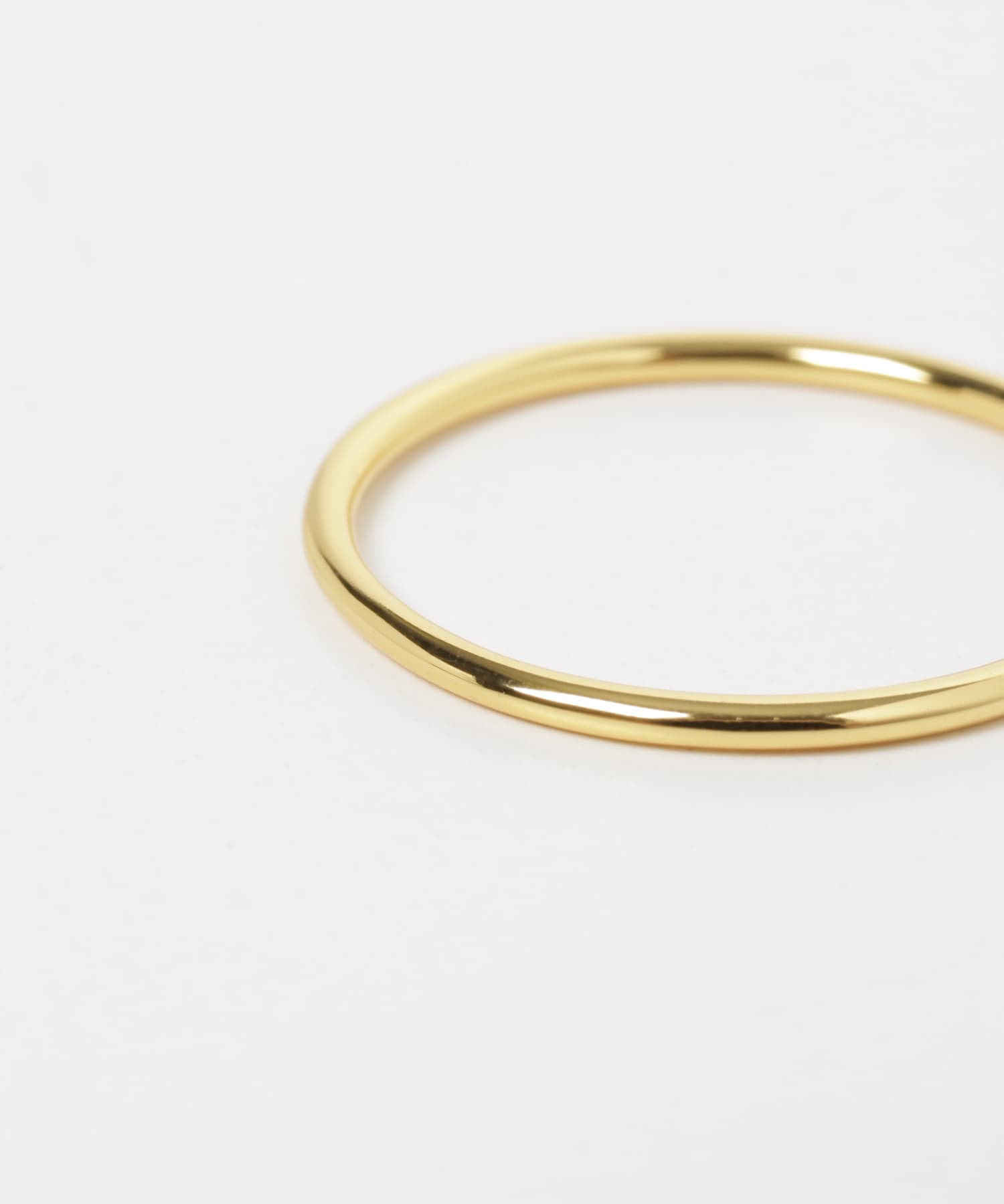 SMELLY so’　slim basic ring GLD 3