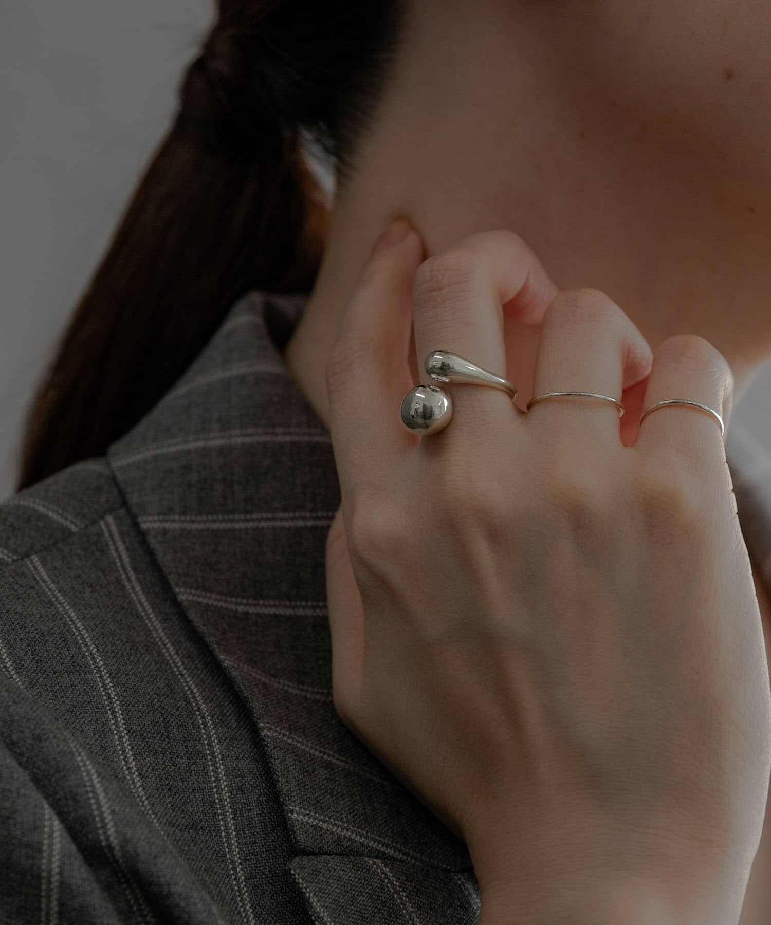 SMELLY so’　solid ring SLV 11