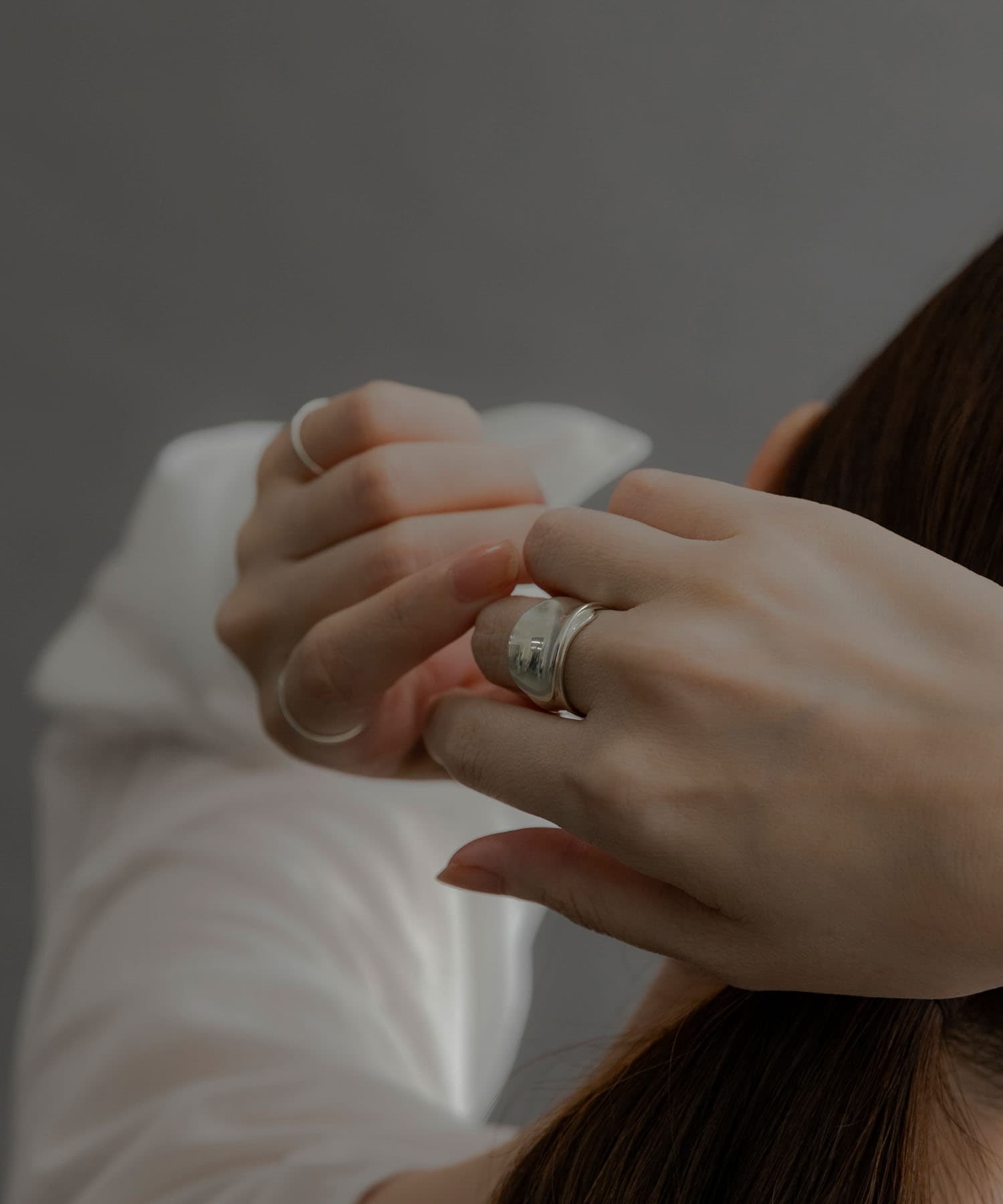 【 UNDERFIELD 】 ’S FACE RING 人気急上昇【FENDI】ルテニウムカラー リング・2色☆ (FENDI/指輪