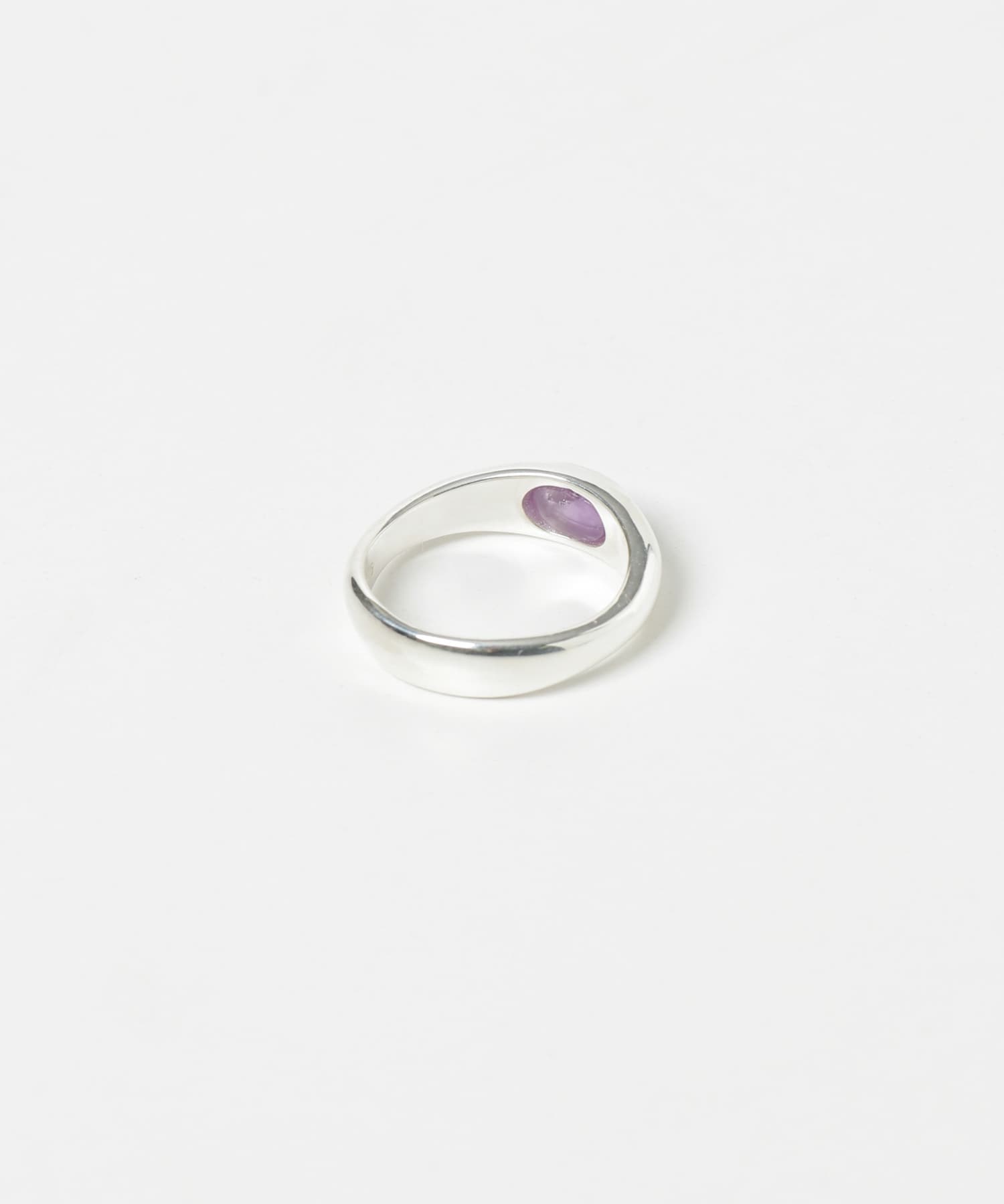 SMELLY so’　stone line ring SLV 11