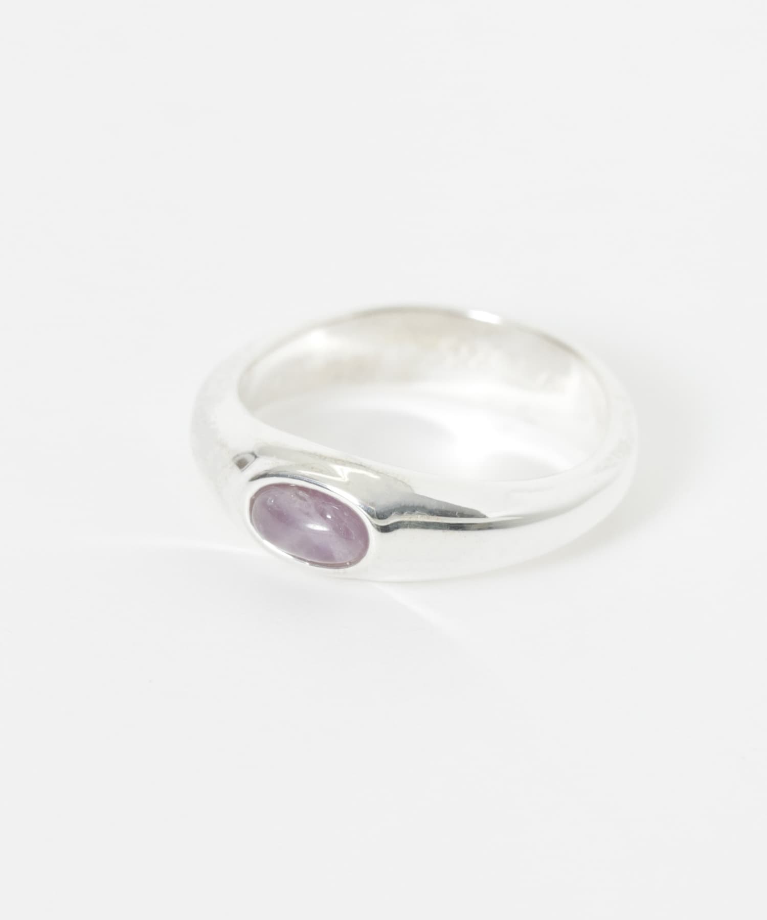 SMELLY so’　stone line ring SLV 11