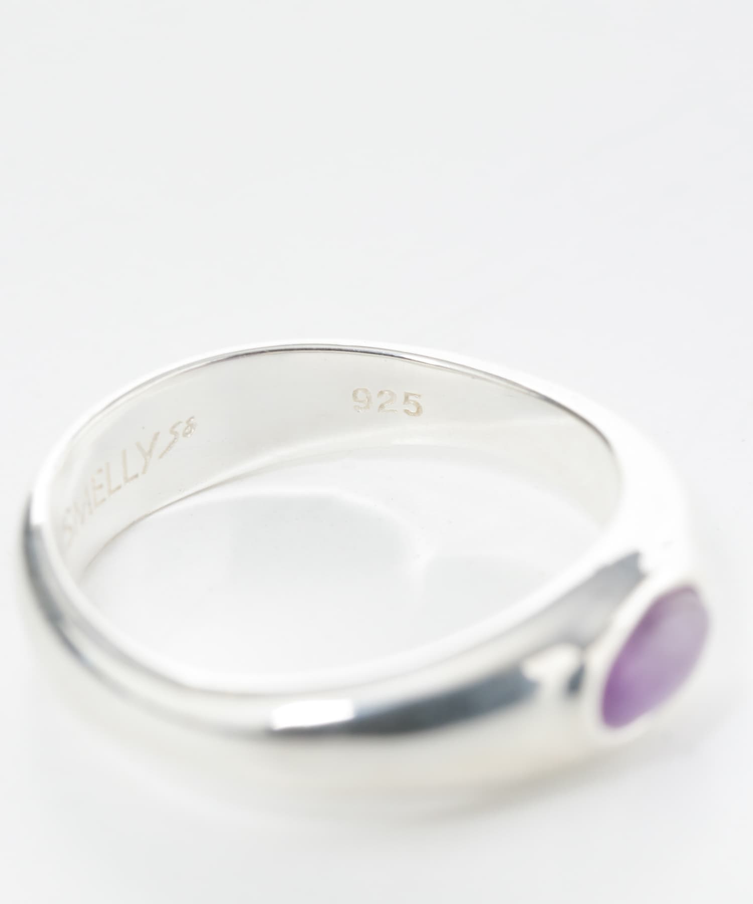 SMELLY so’　stone line ring SLV 11