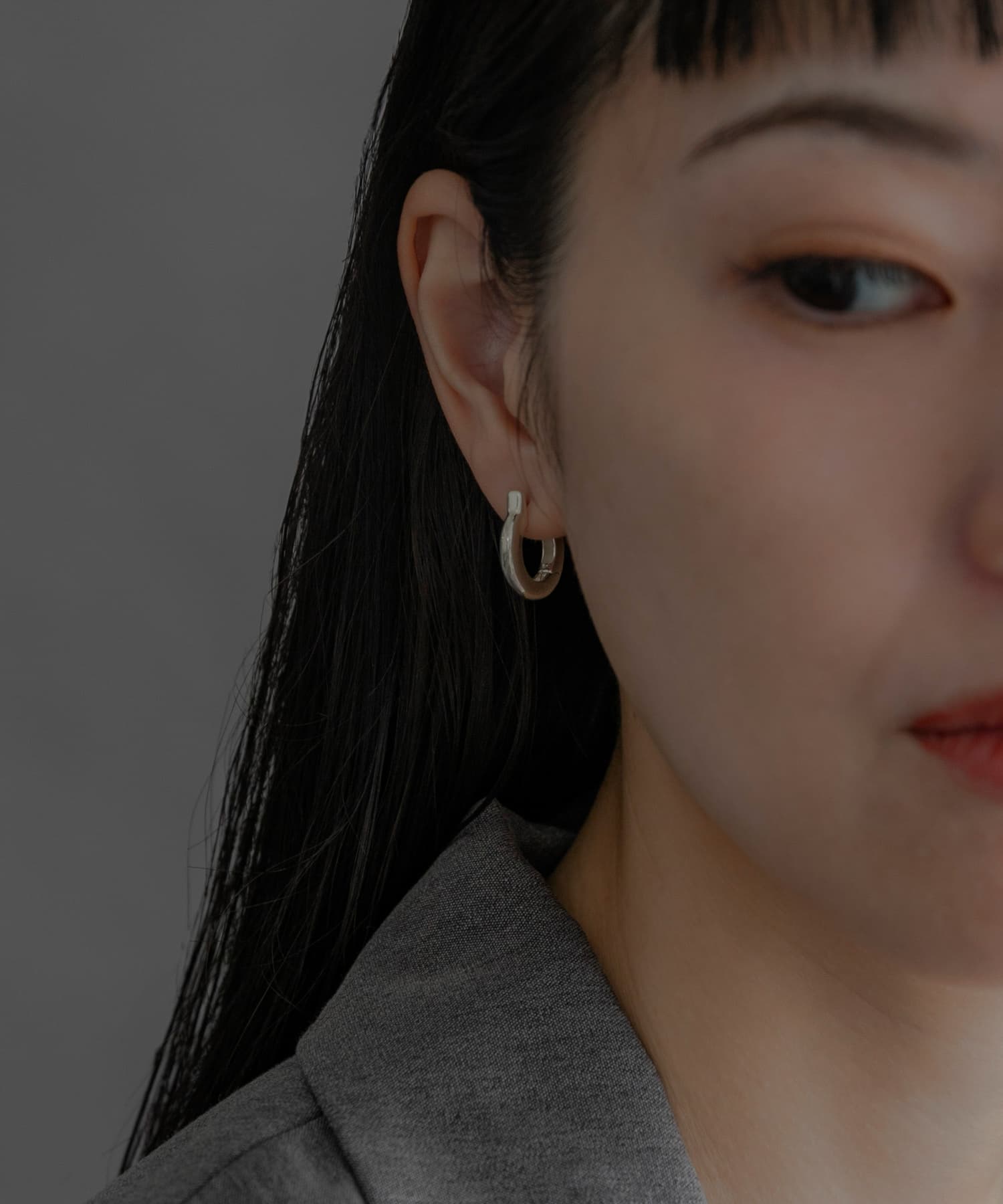 SMELLY so’　circle pierce SLV -