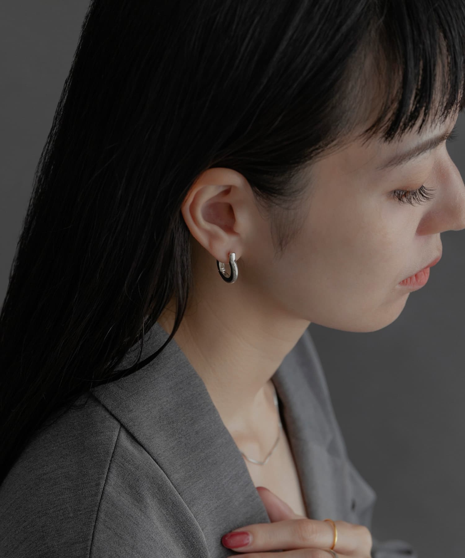 SMELLY so’　circle pierce SLV -