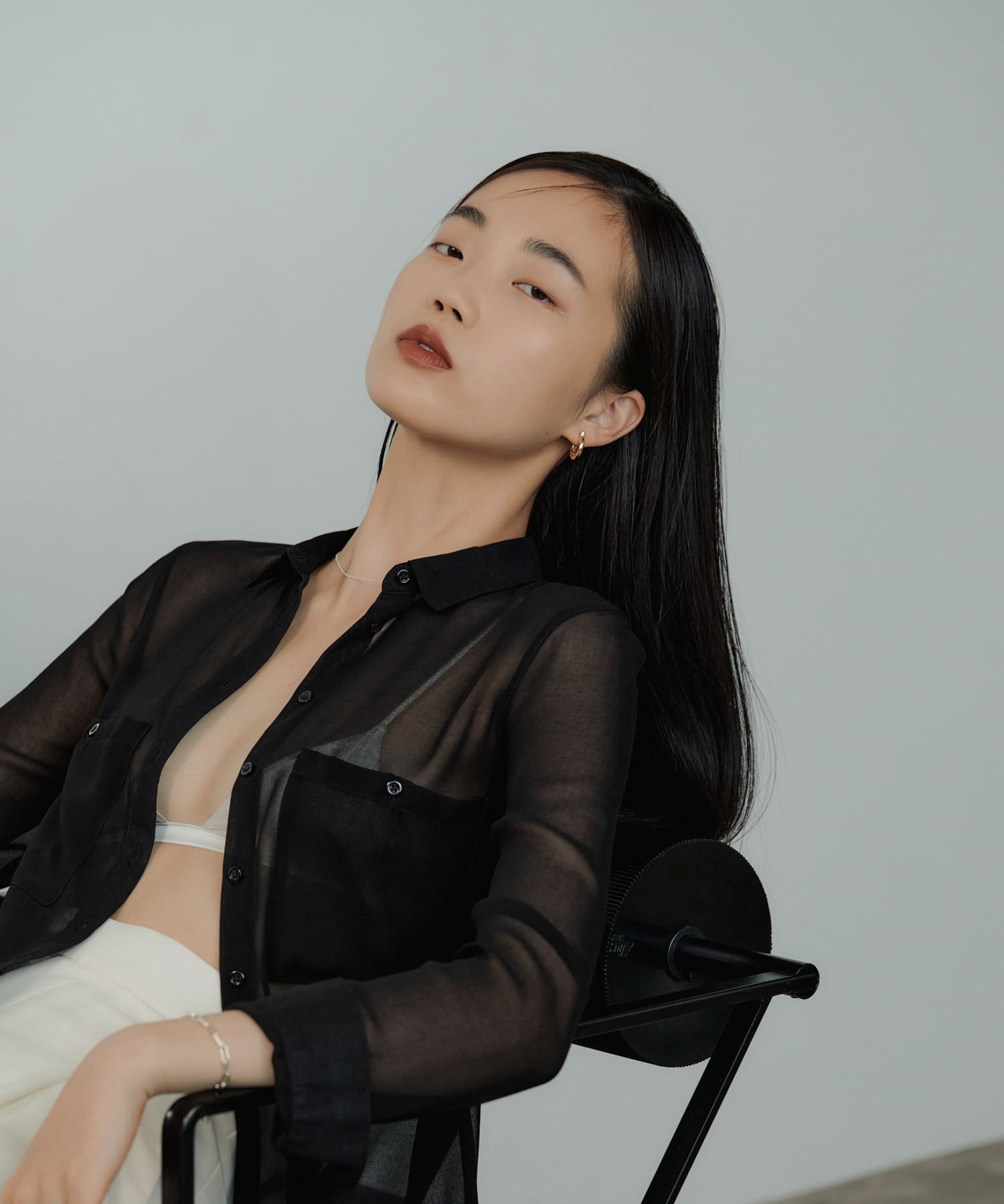 SMELLY so’　circle pierce GLD -