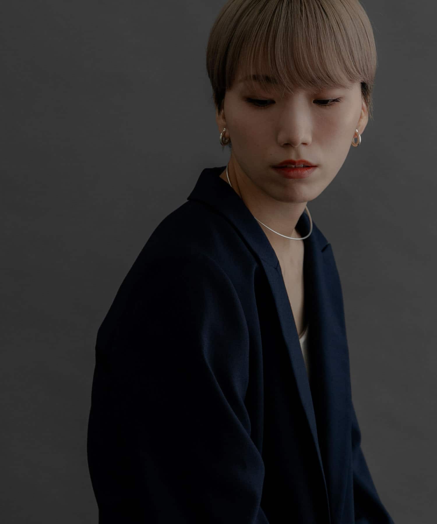 SMELLY so’　circle earring SLV -