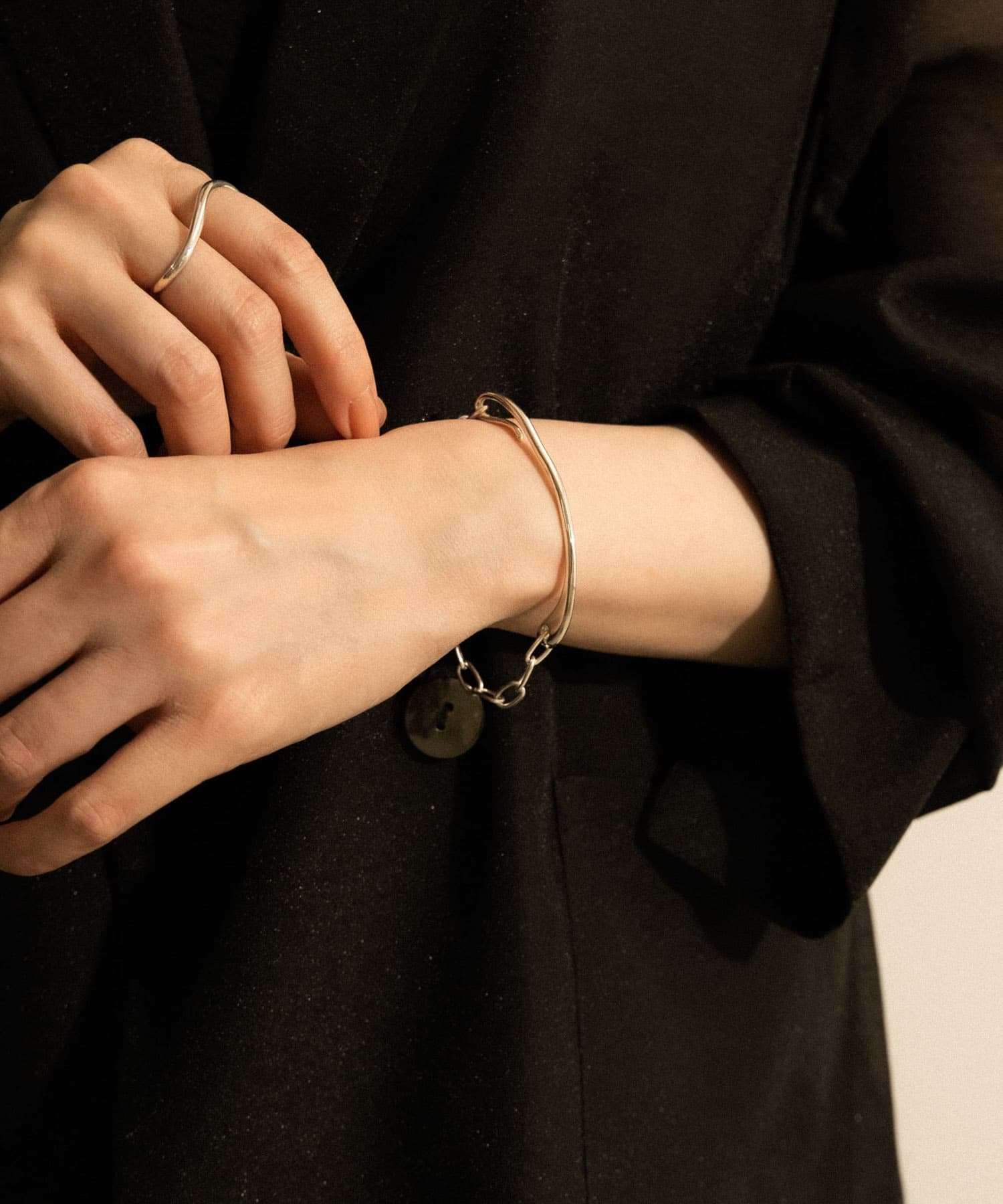 SMELLY so’　combination bracelet SLV -