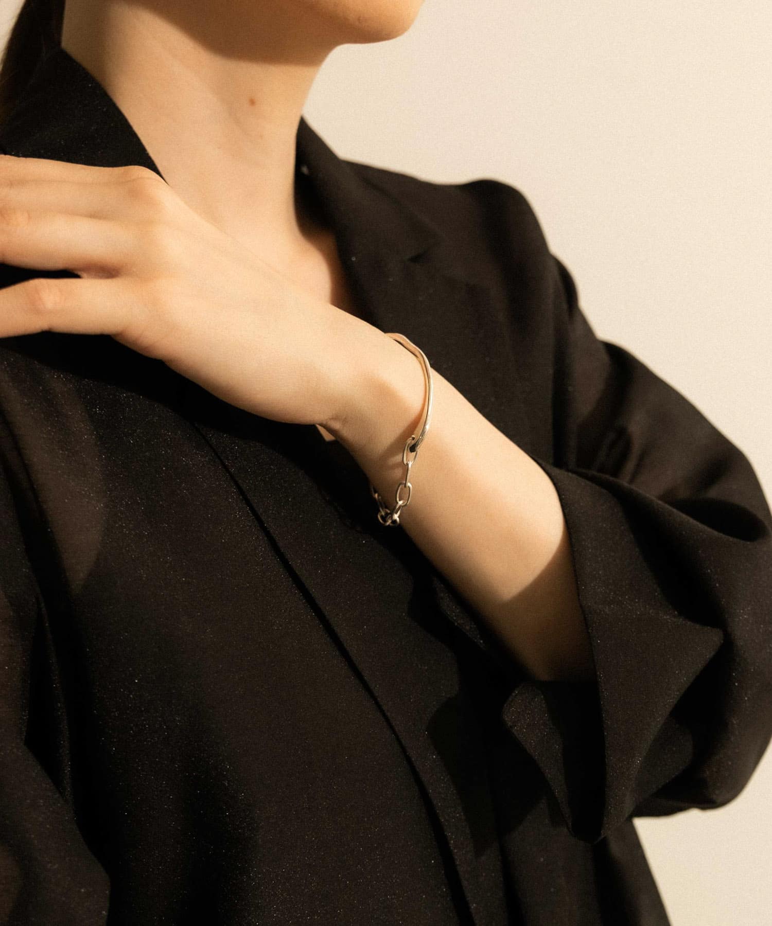 SMELLY so’　combination bracelet SLV -