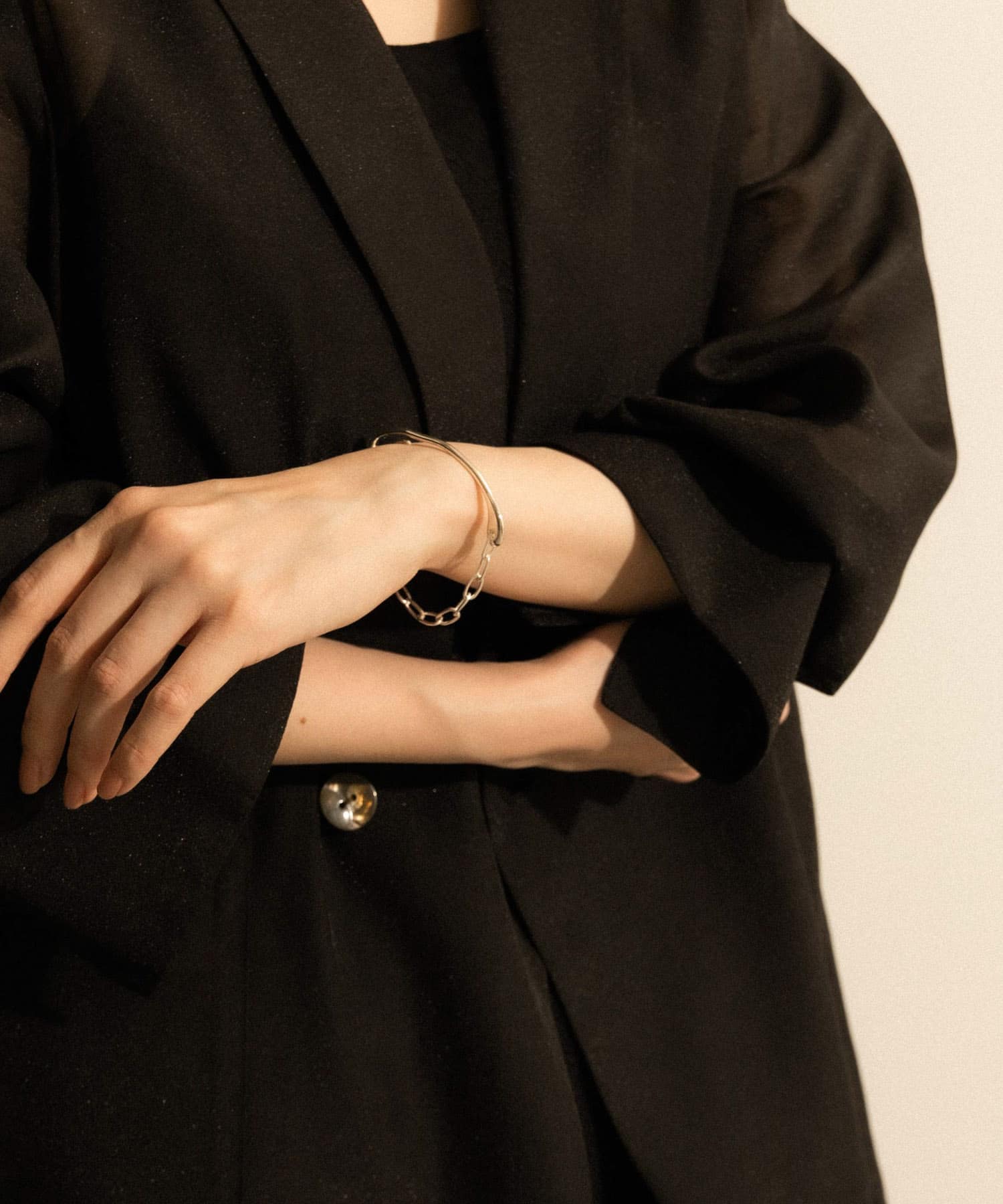 SMELLY so’　combination bracelet SLV -