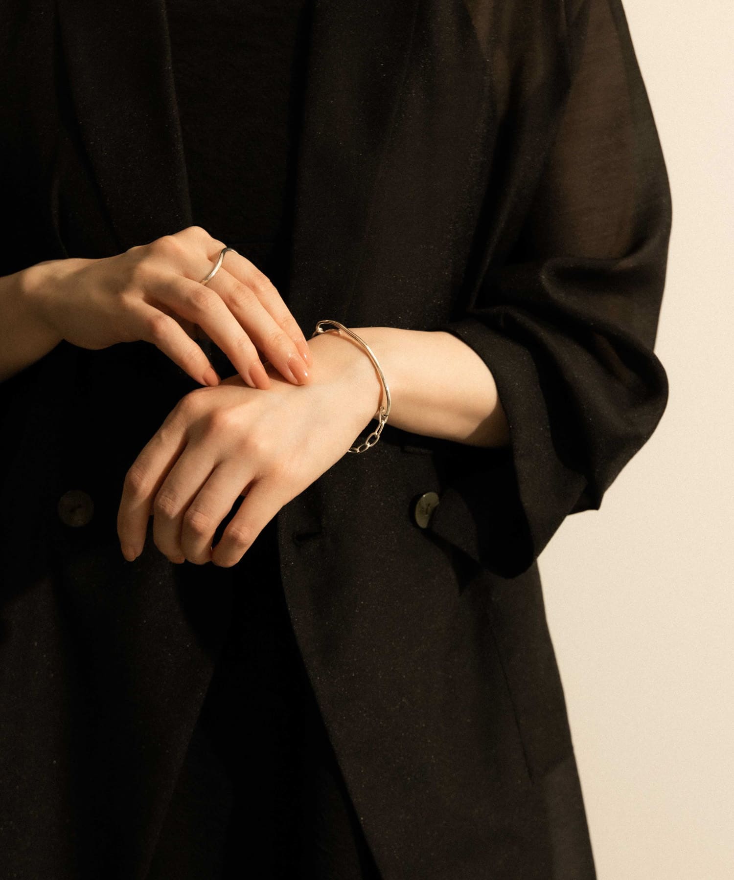 SMELLY so’　combination bracelet SLV -