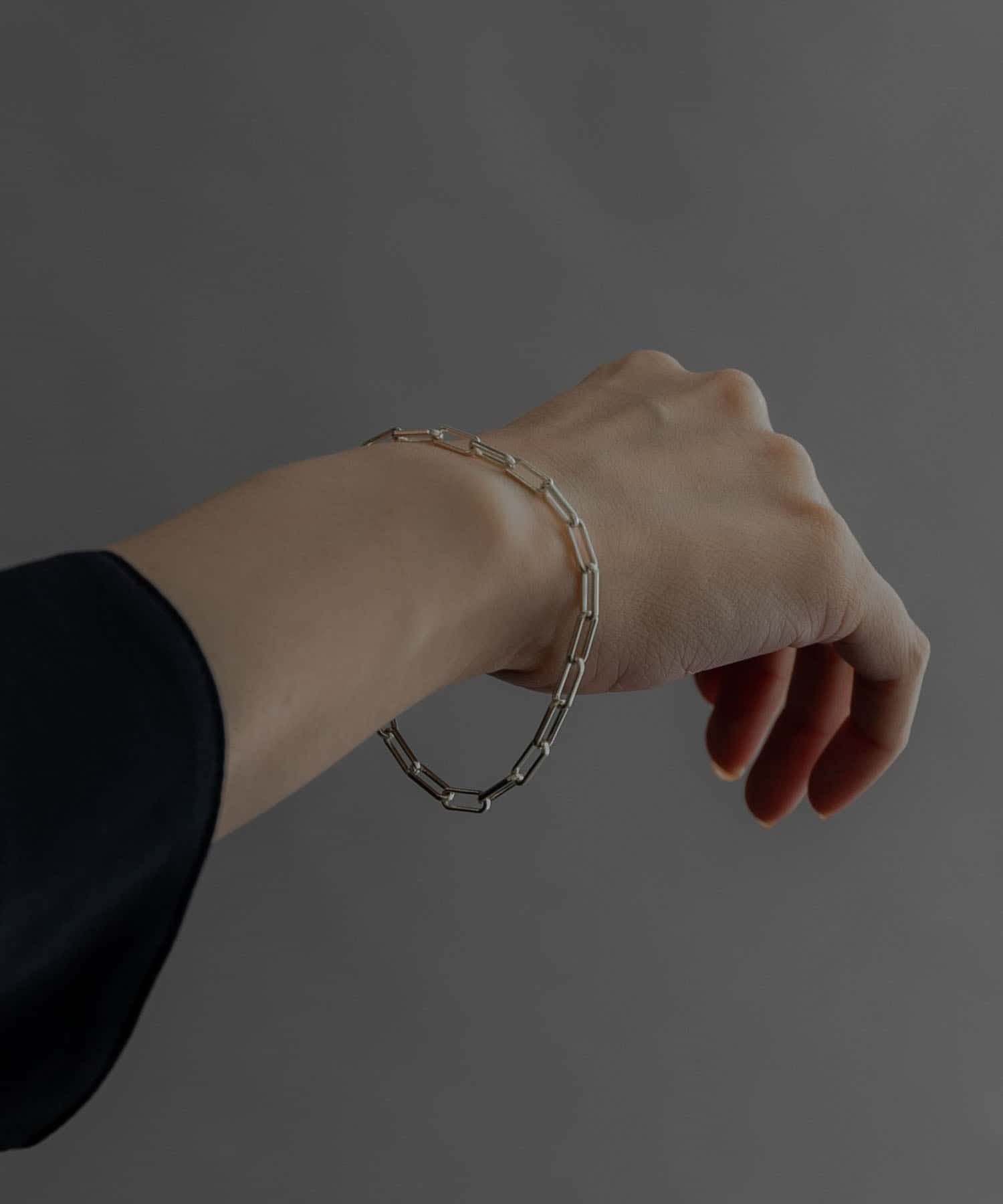 SMELLY so’　leon chain bracelet SLV -