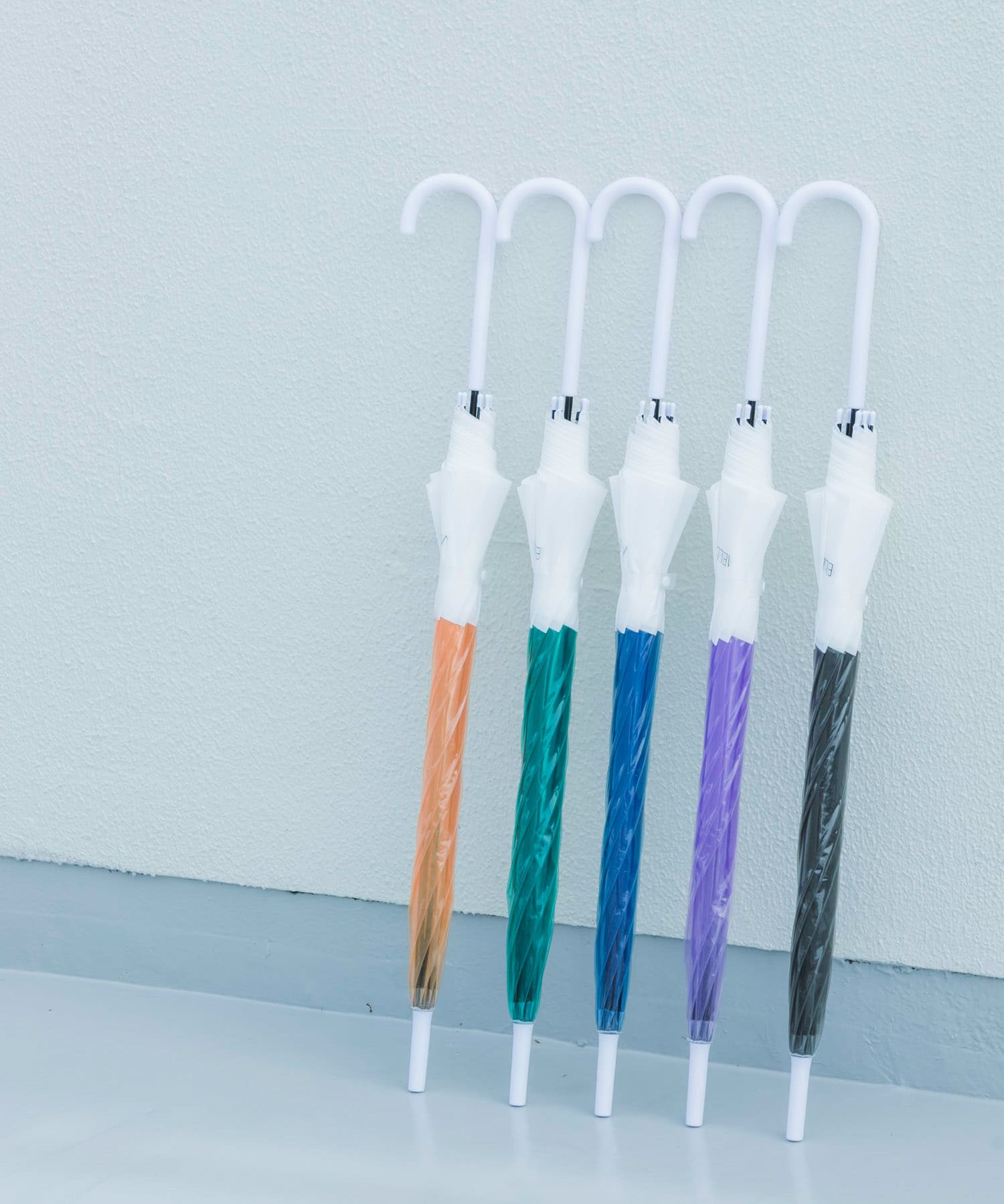 プーリアビニール傘 ペールオレンジ FREE