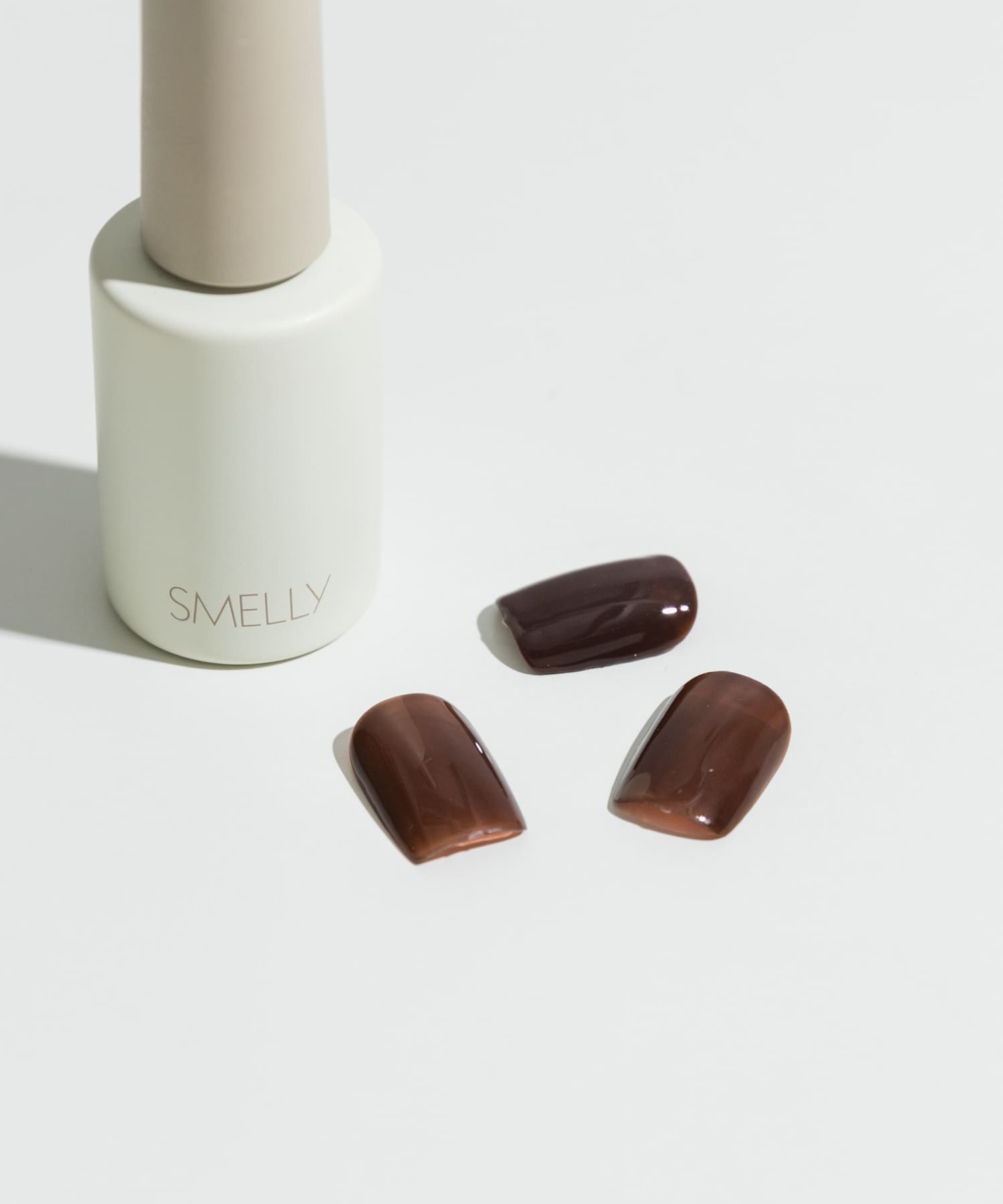peel off gel polish umber -