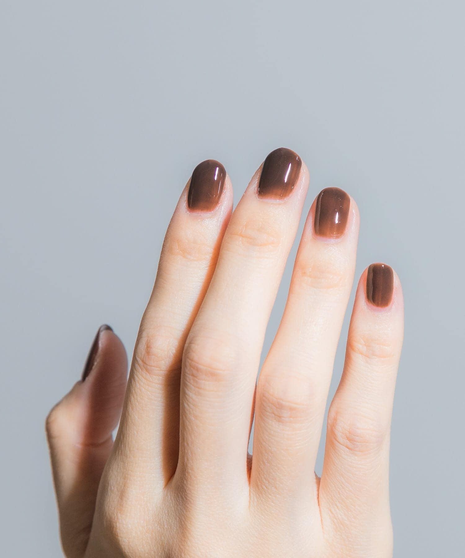 peel off gel polish umber -