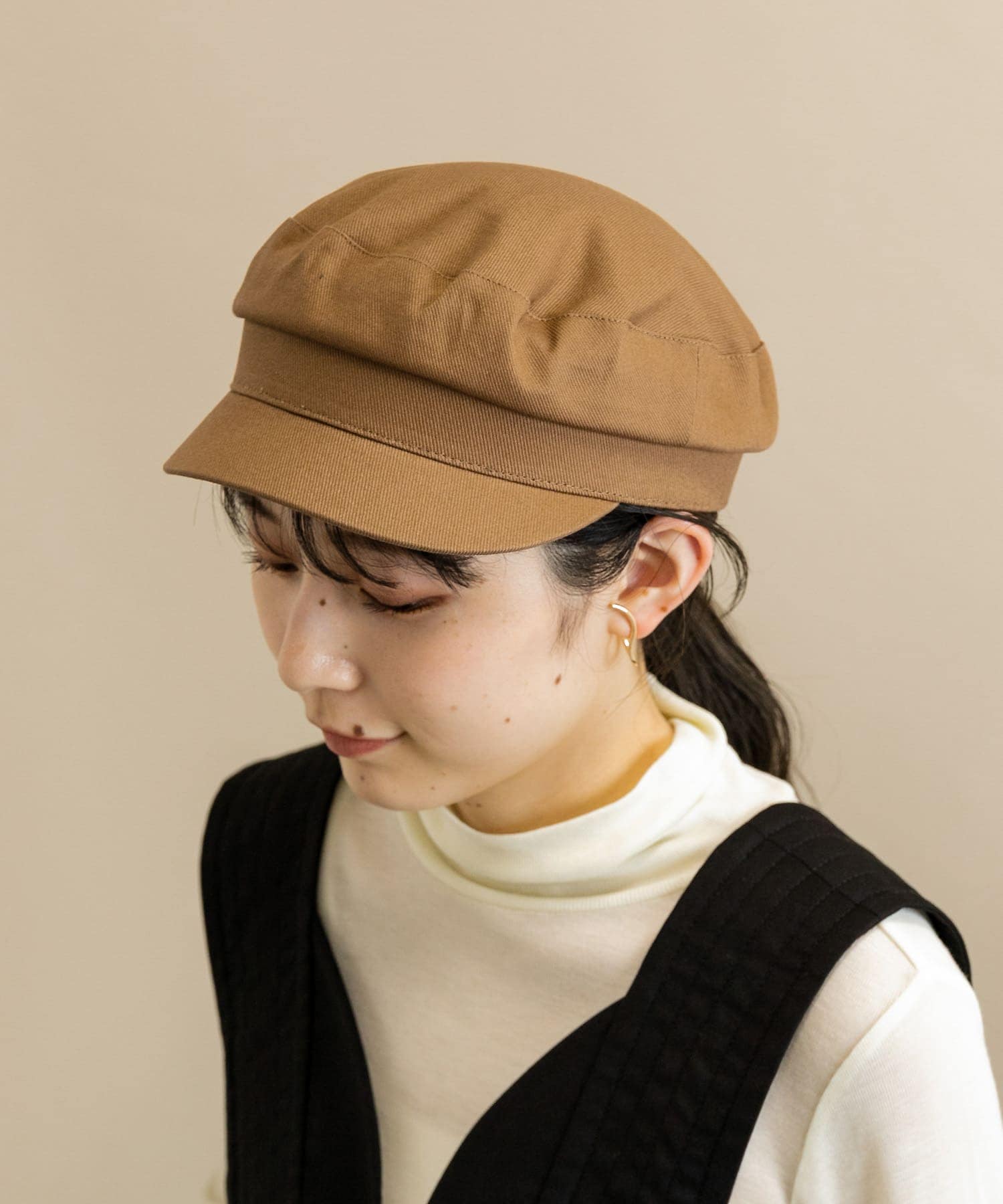 シンプルマリンキャスケット