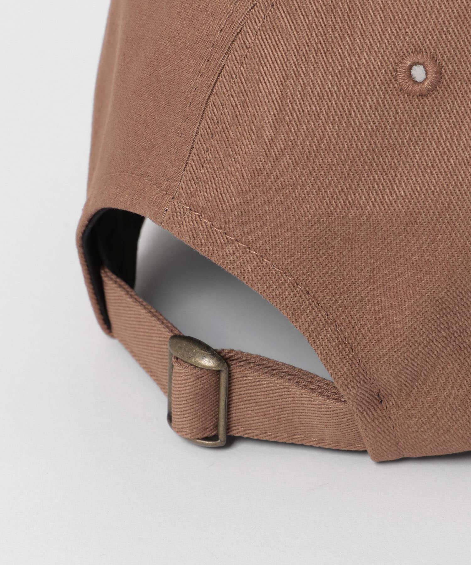 ベーシックコットンキャップ BRN -