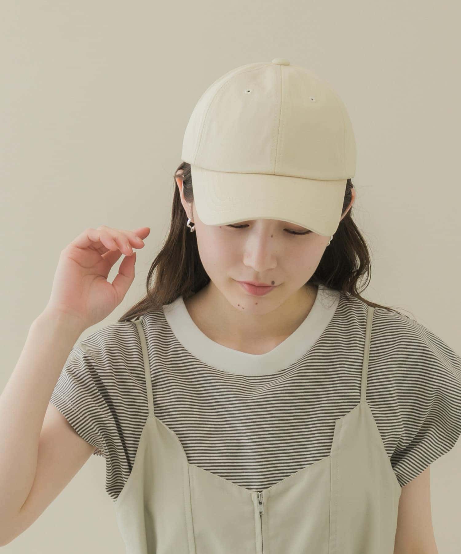 ベーシックコットンキャップ IVO -