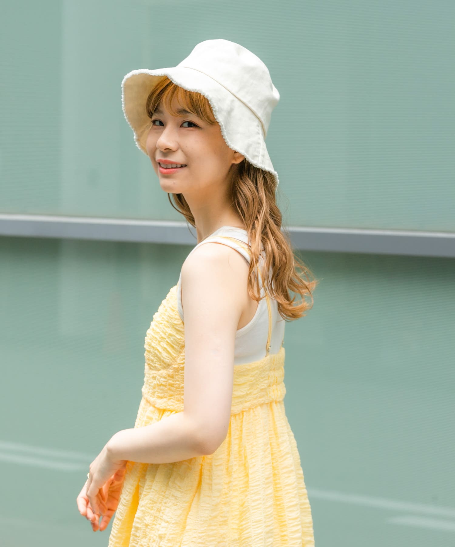 ツイルフリンジバケットハット IVO -