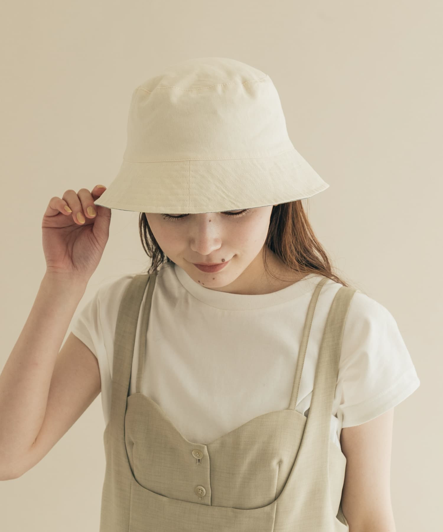 リバーシブルプリントハット IVO -