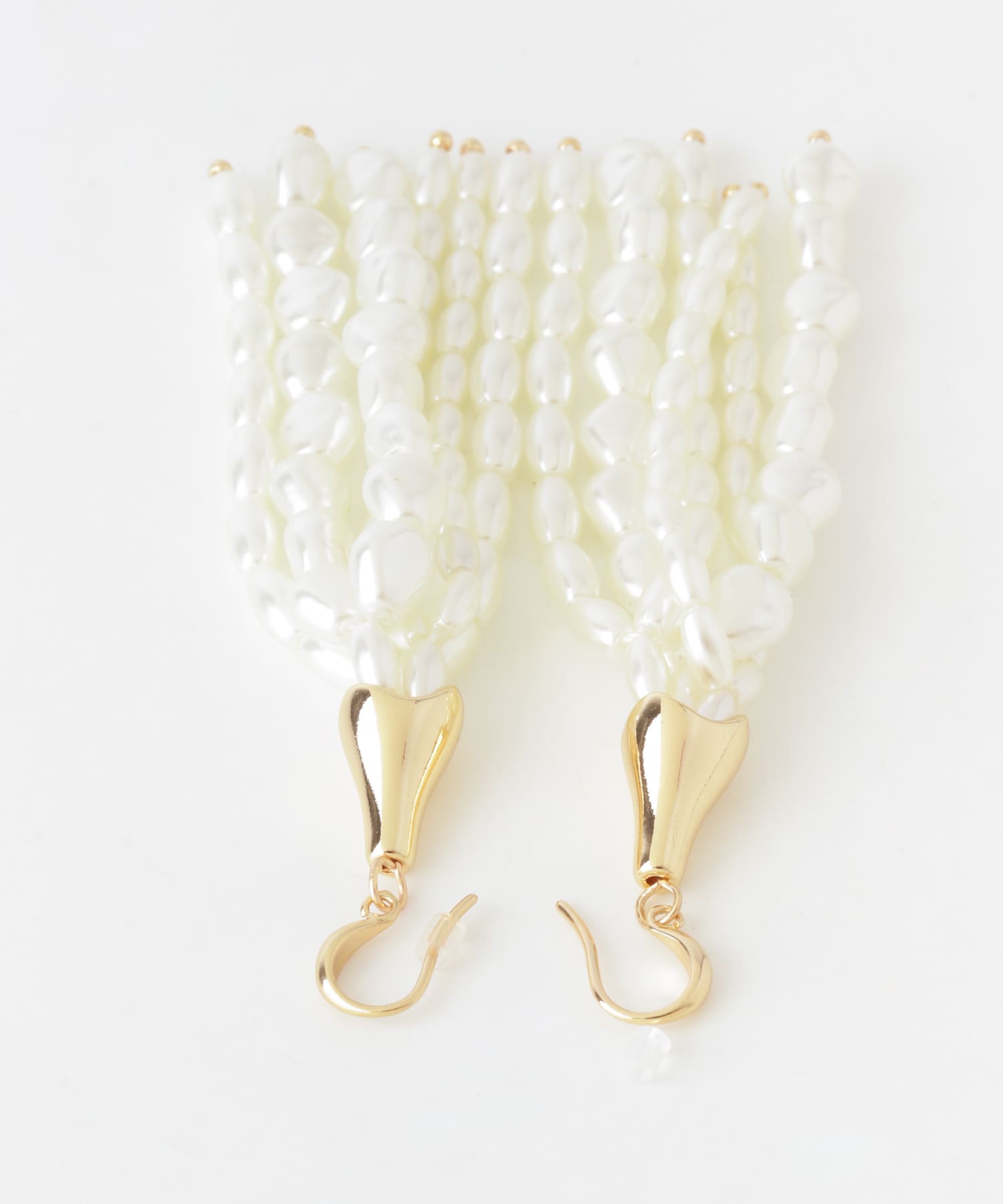 Pearl for Life / バロックパール 4連ロングピアス 4連バロックパールピアス ≪返品・交換不可商品≫※一部店舗のみ入荷