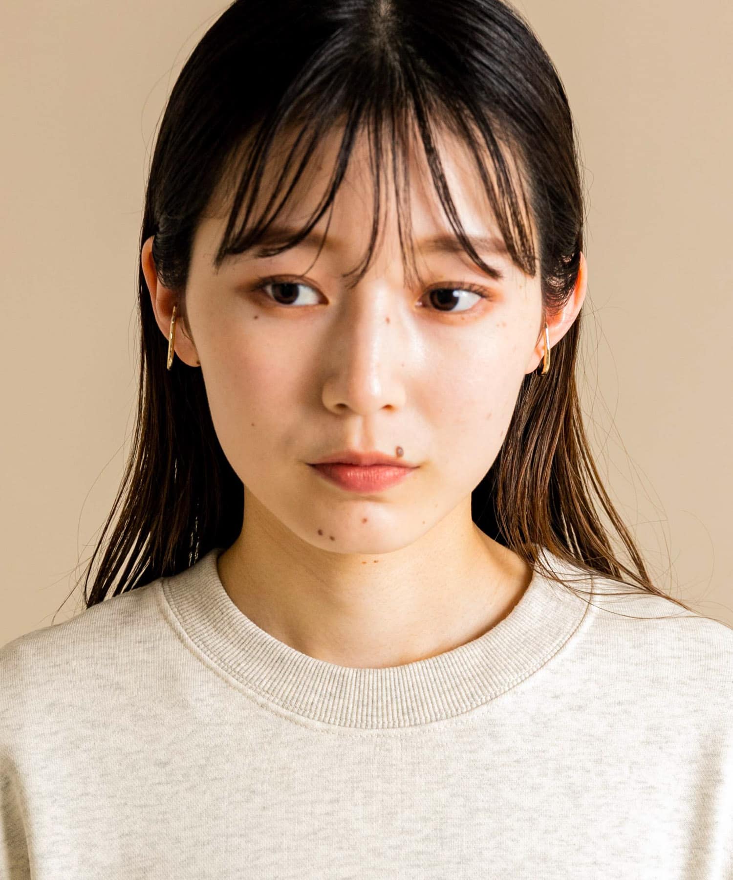 オーバルフープイヤカフ GLD -