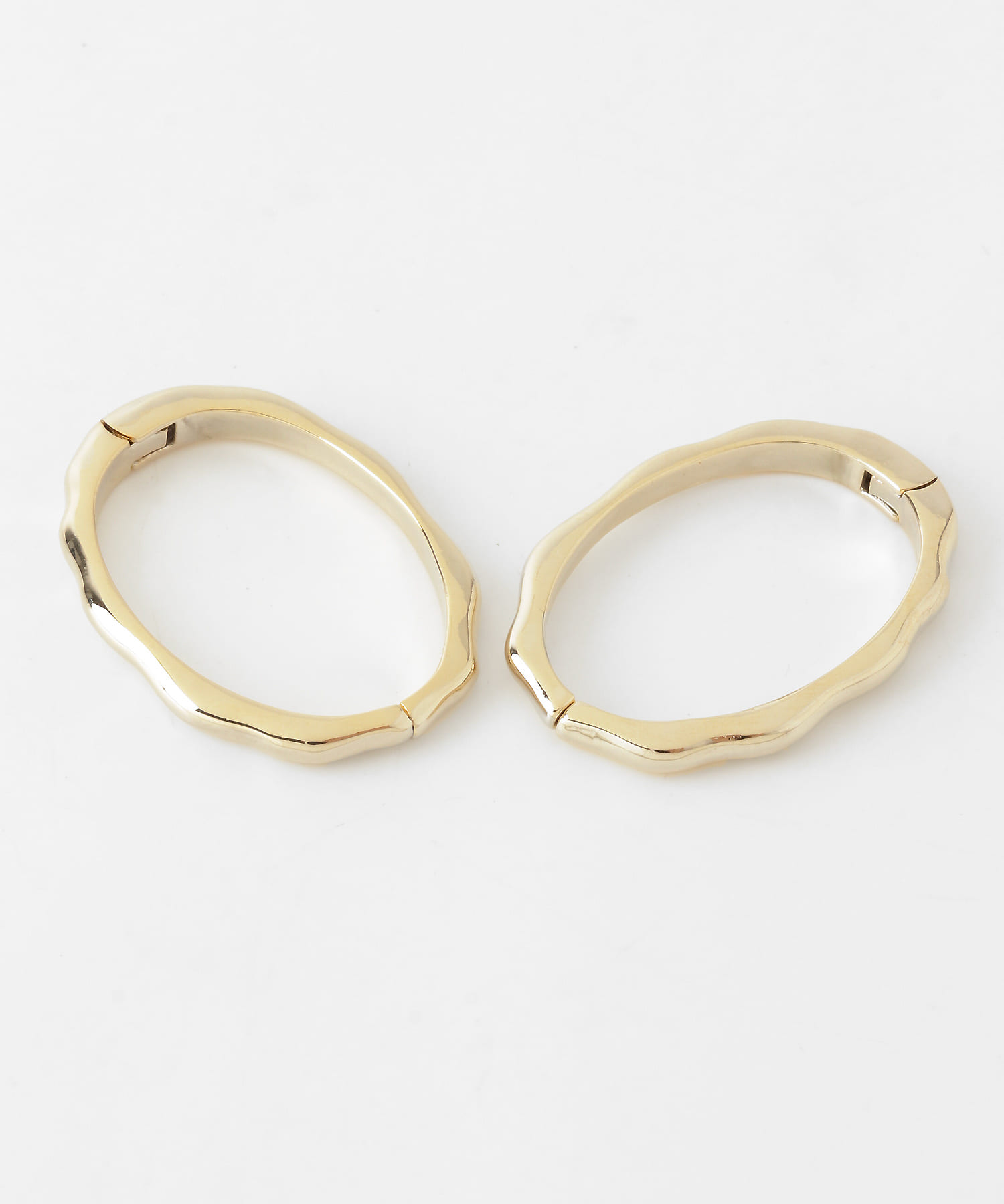 オーバルフープイヤカフ GLD -