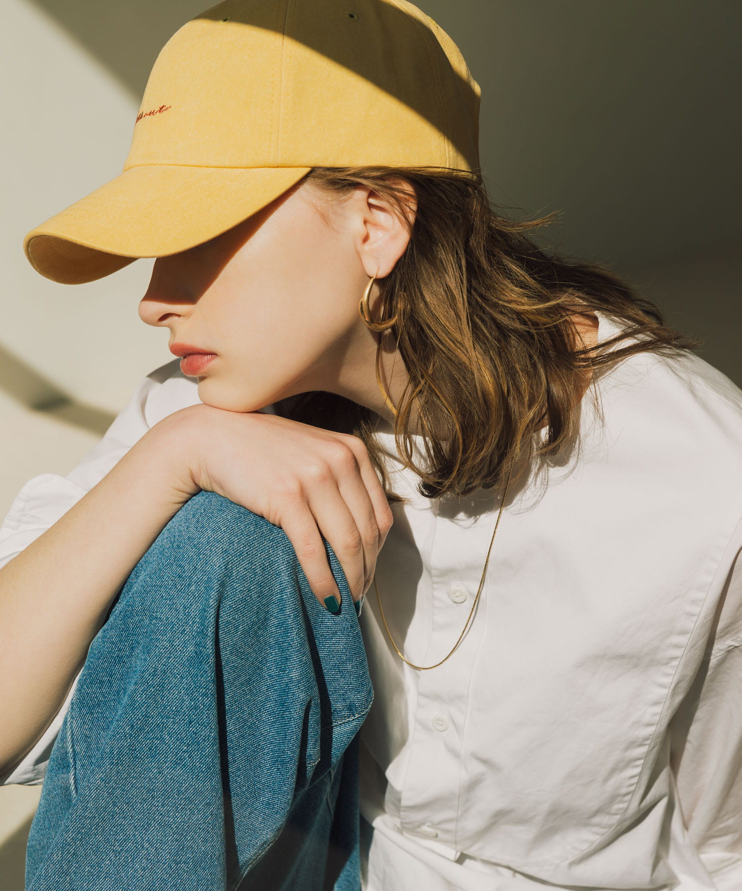 スネークチェーンアジャストメントネックレス GLD -