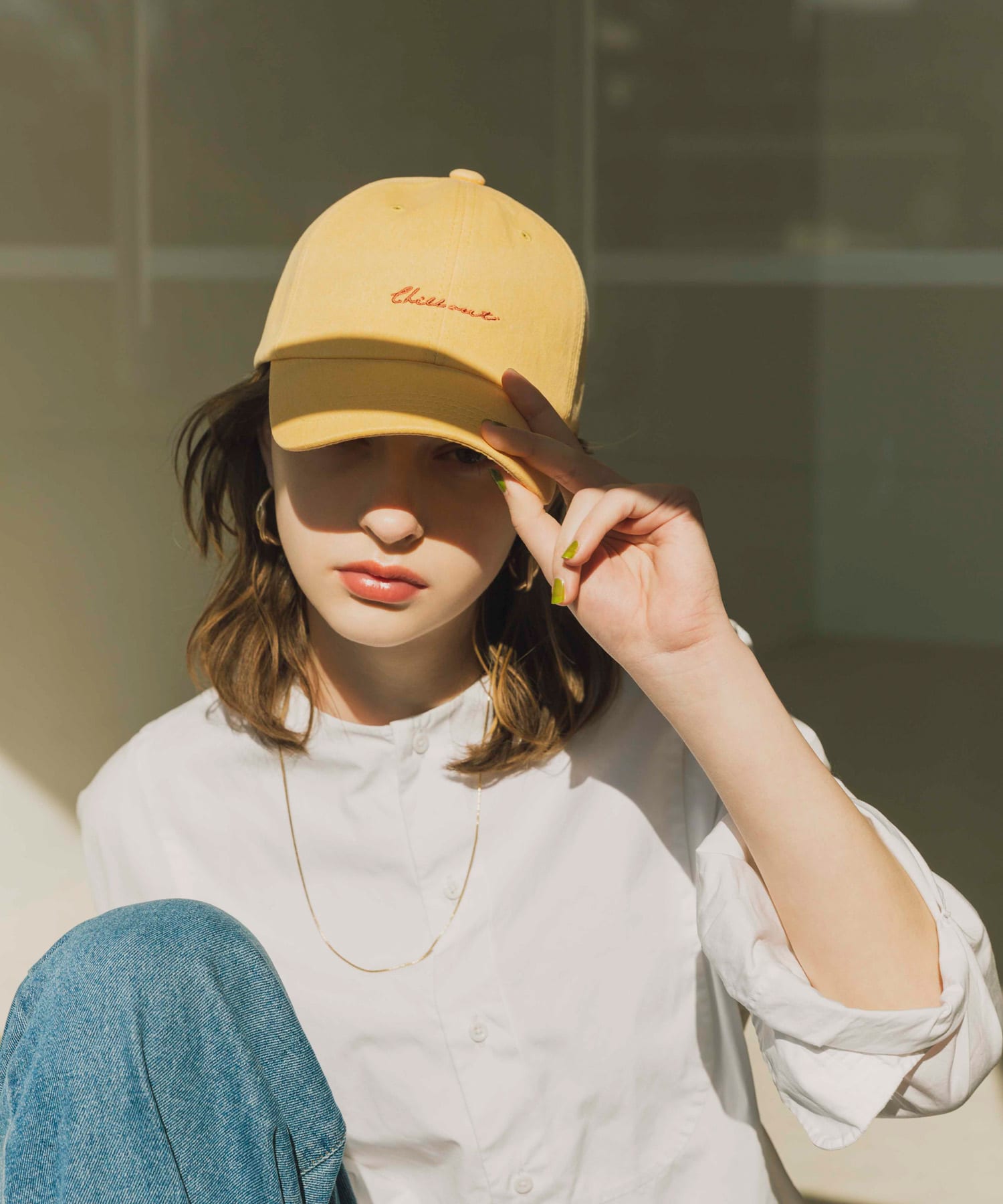 スネークチェーンアジャストメントネックレス GLD -