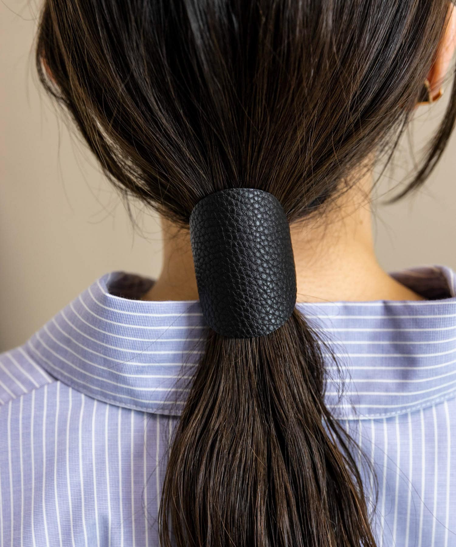 フェイクレザーサークルヘアカフセット