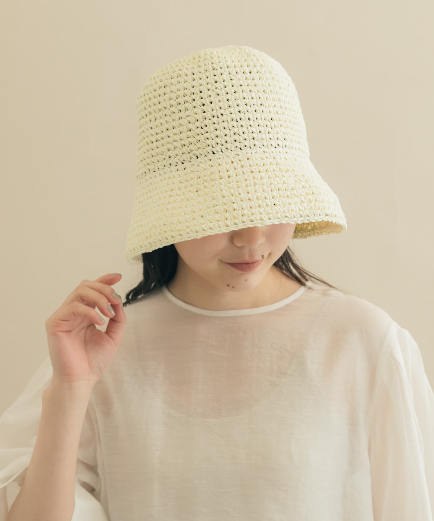 プレーンペーパーハット OFF -