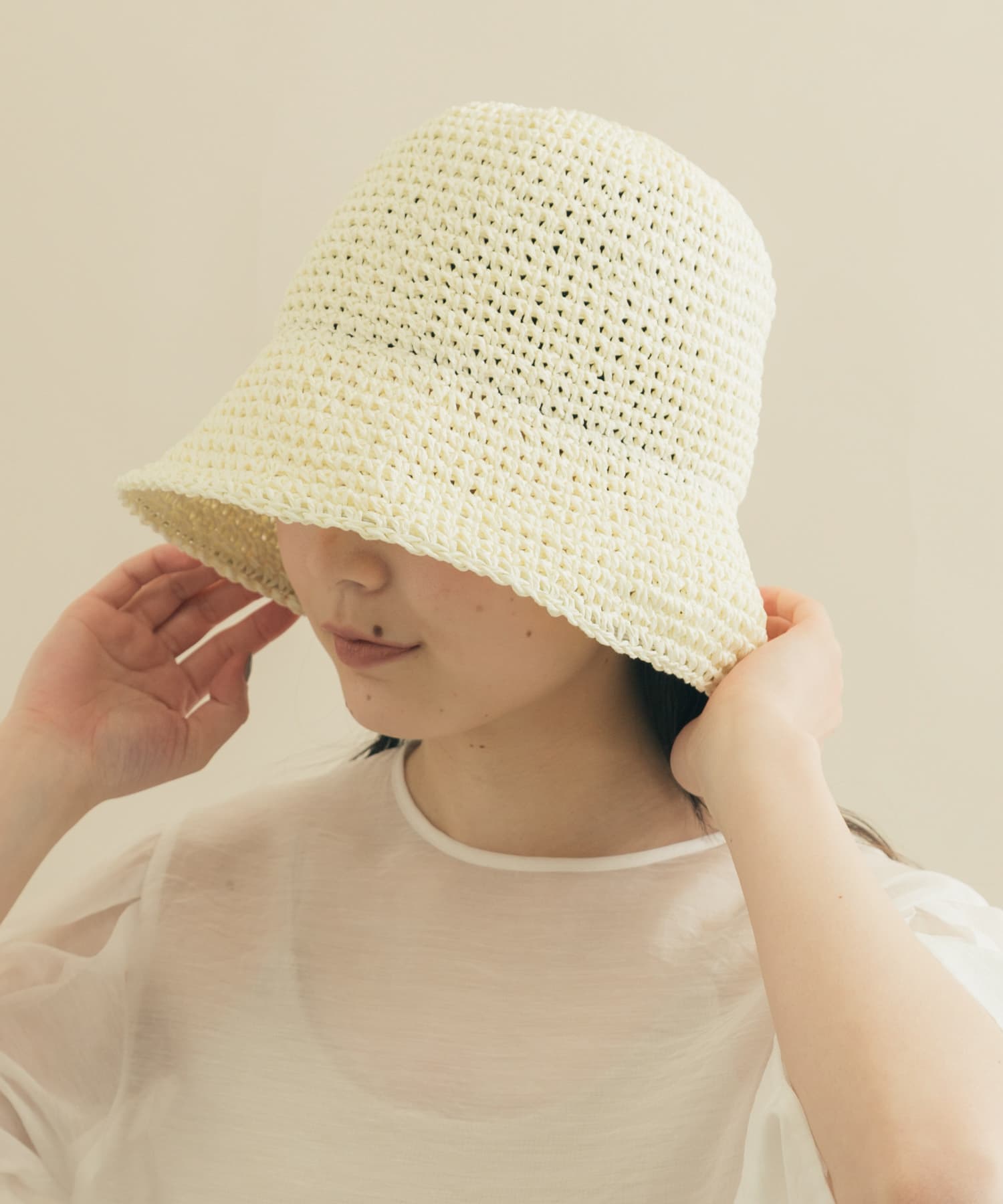 プレーンペーパーハット OFF -