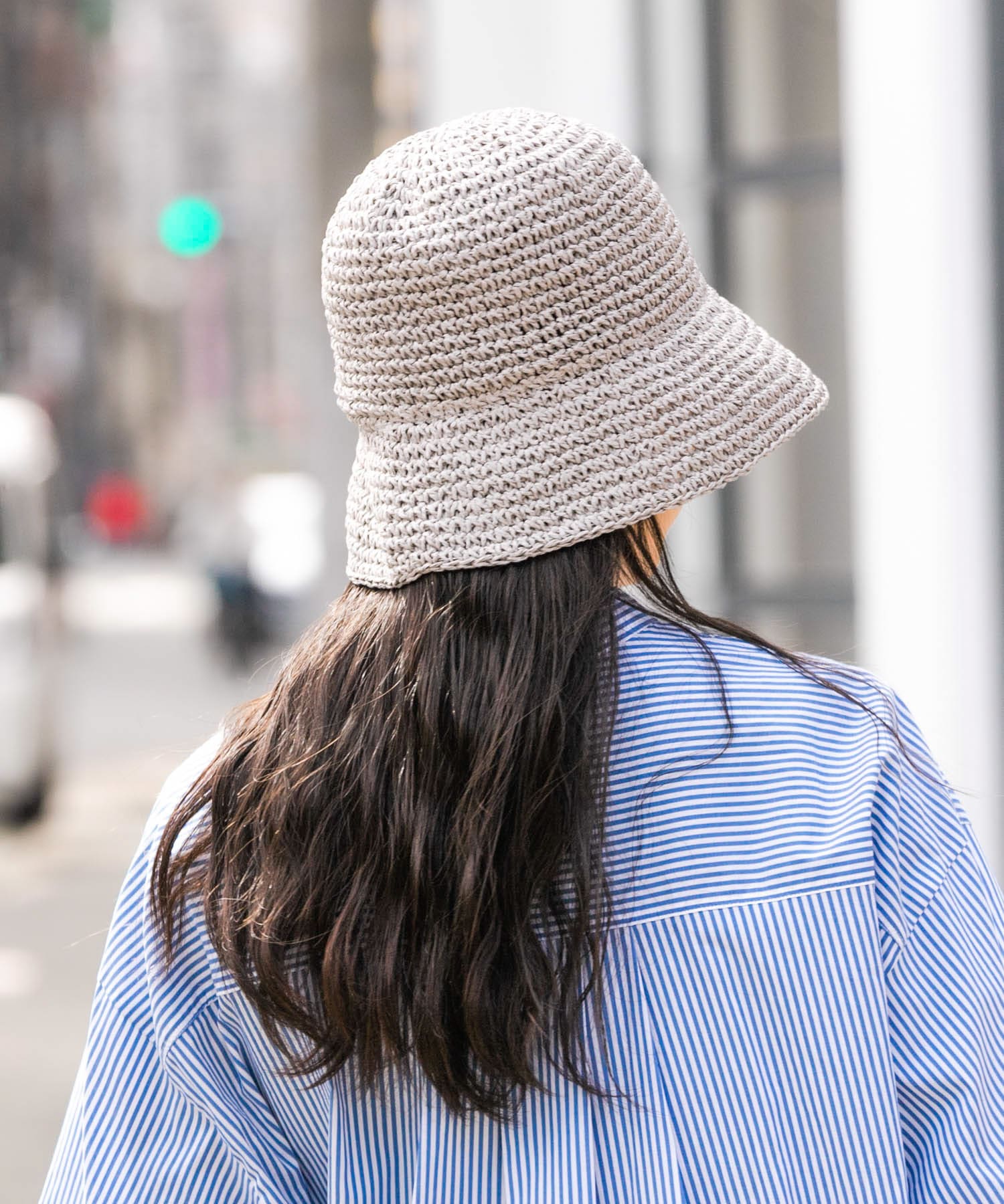 プレーンペーパーハット GRY -