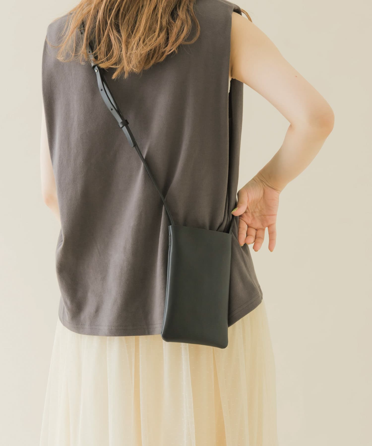 スクエアミニショルダー BLK -