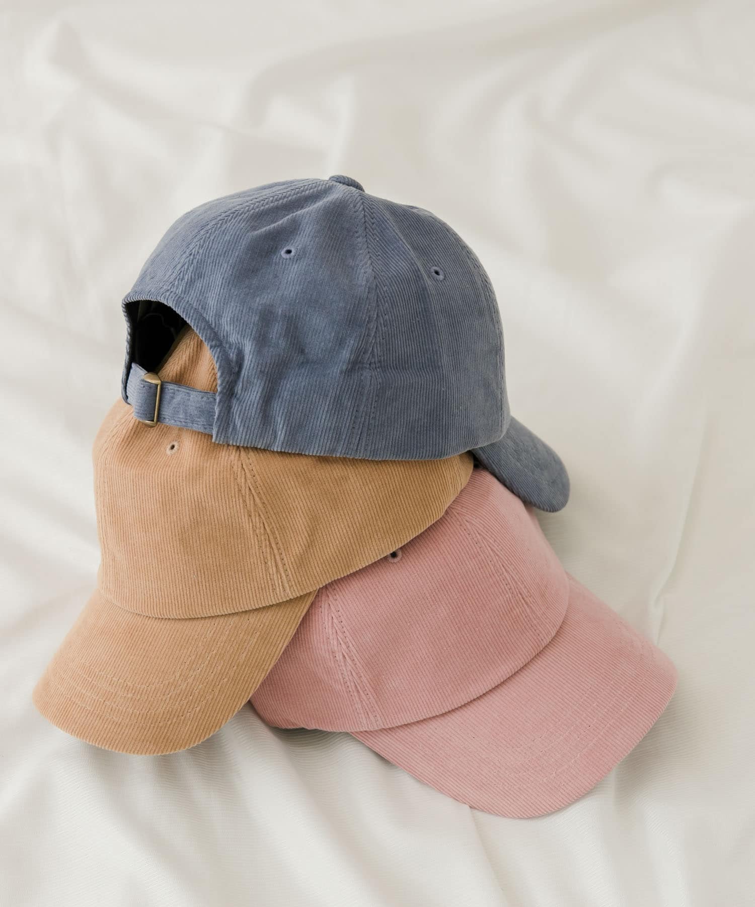 コーデュロイキャップ BLU -