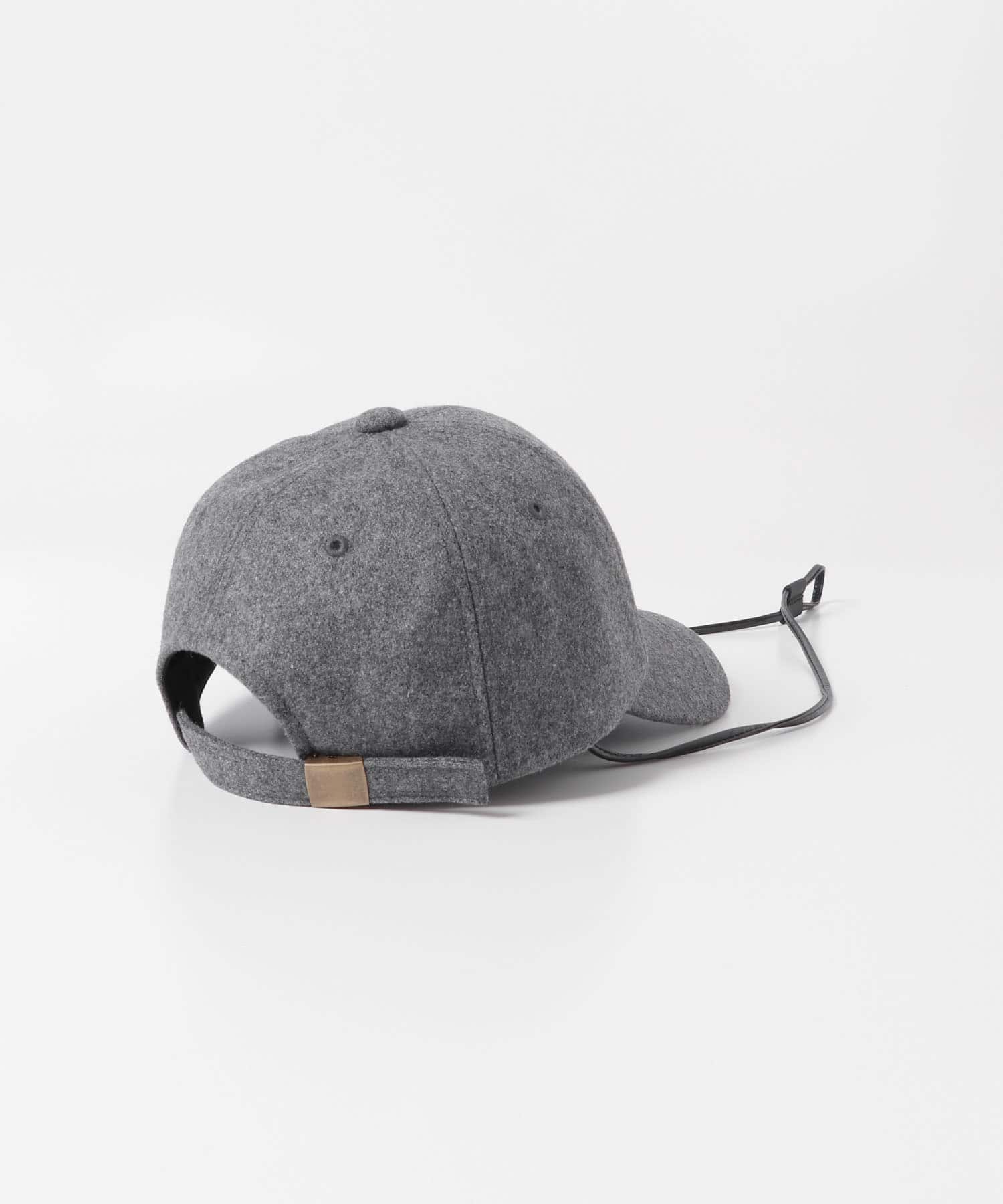 2WAYメルトンキャップ GRY -