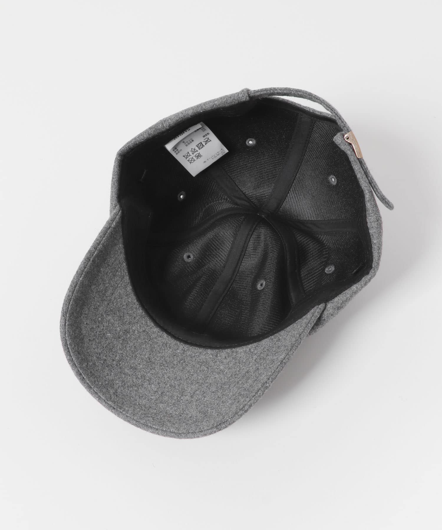 2WAYメルトンキャップ GRY -