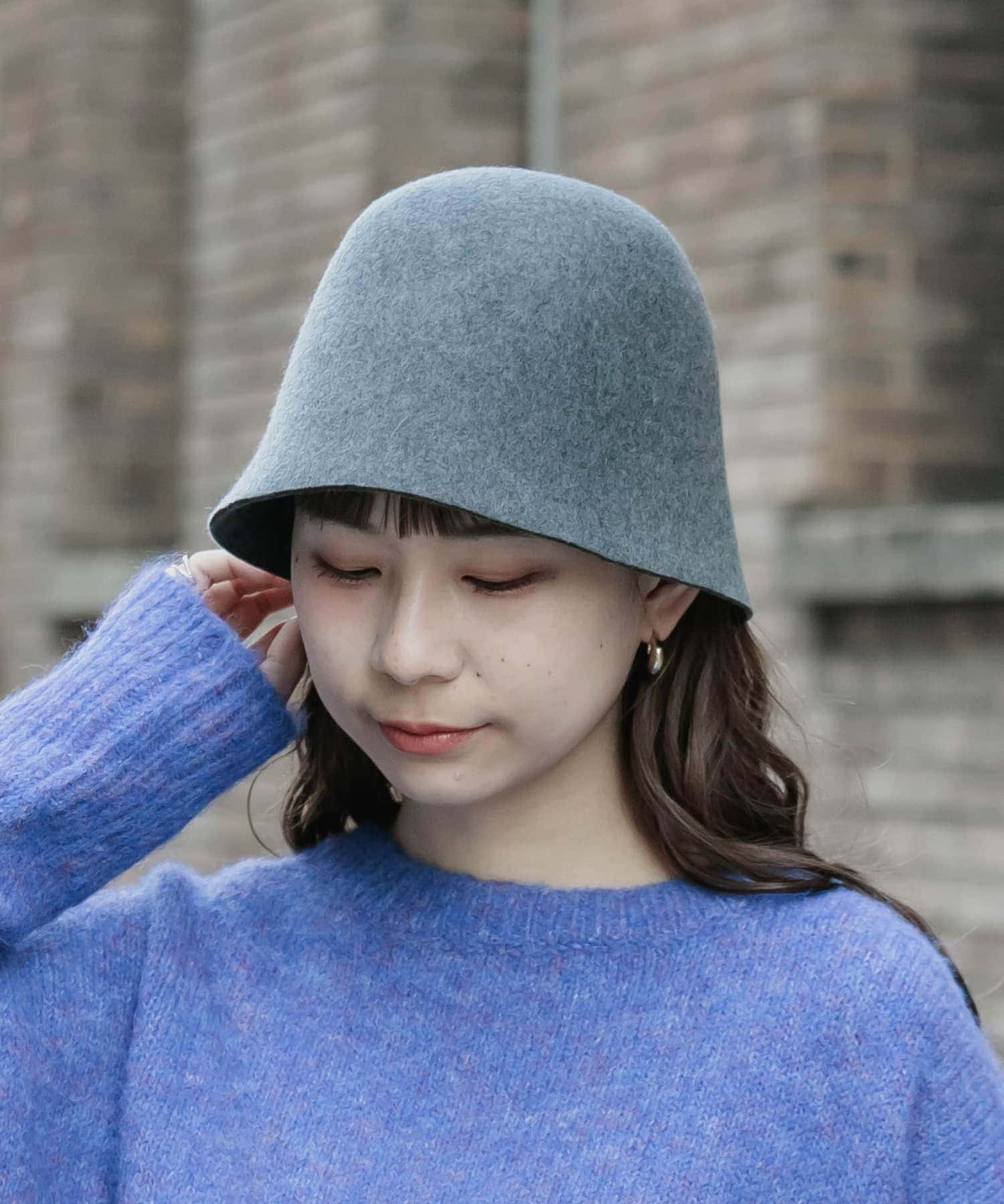 ウールクローシュハット GRY -