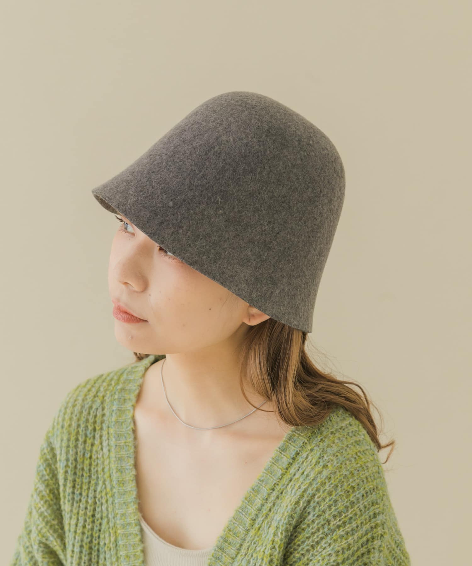 ウールクローシュハット GRY -