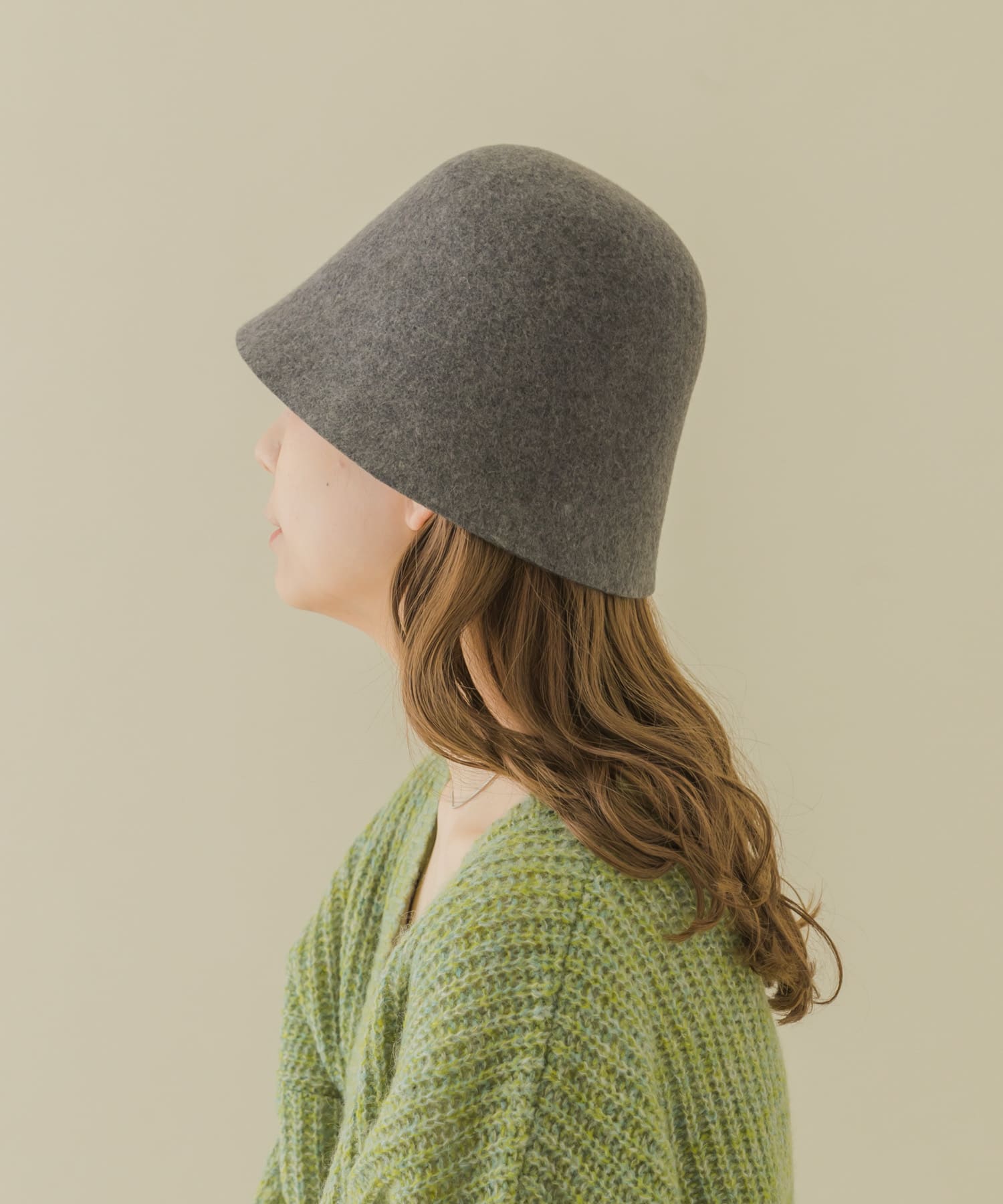ウールクローシュハット GRY -