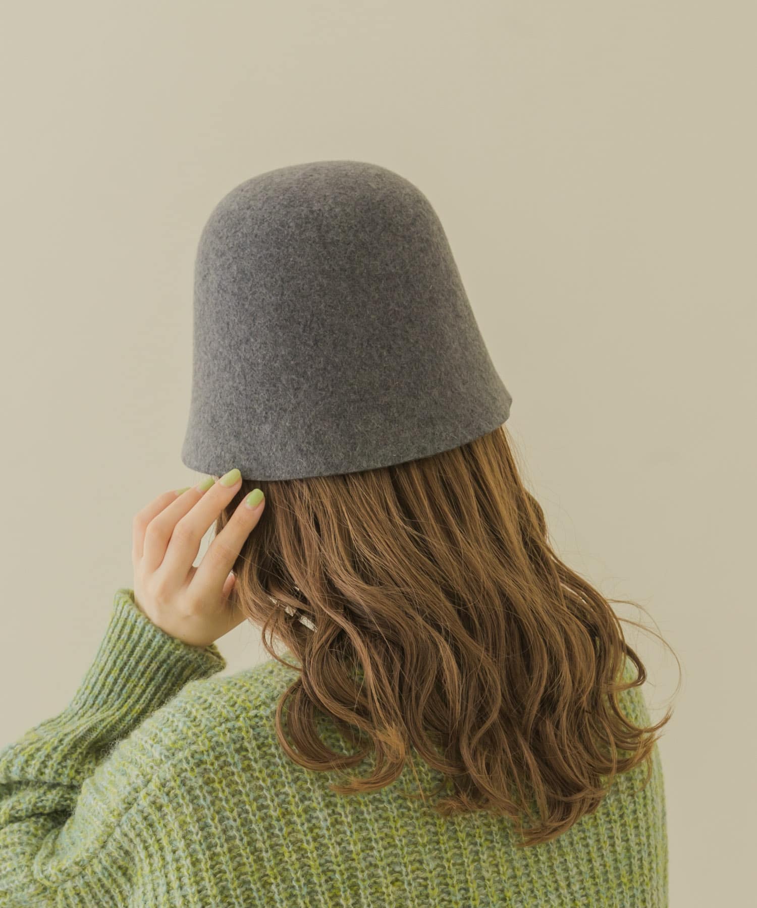 ウールクローシュハット GRY -