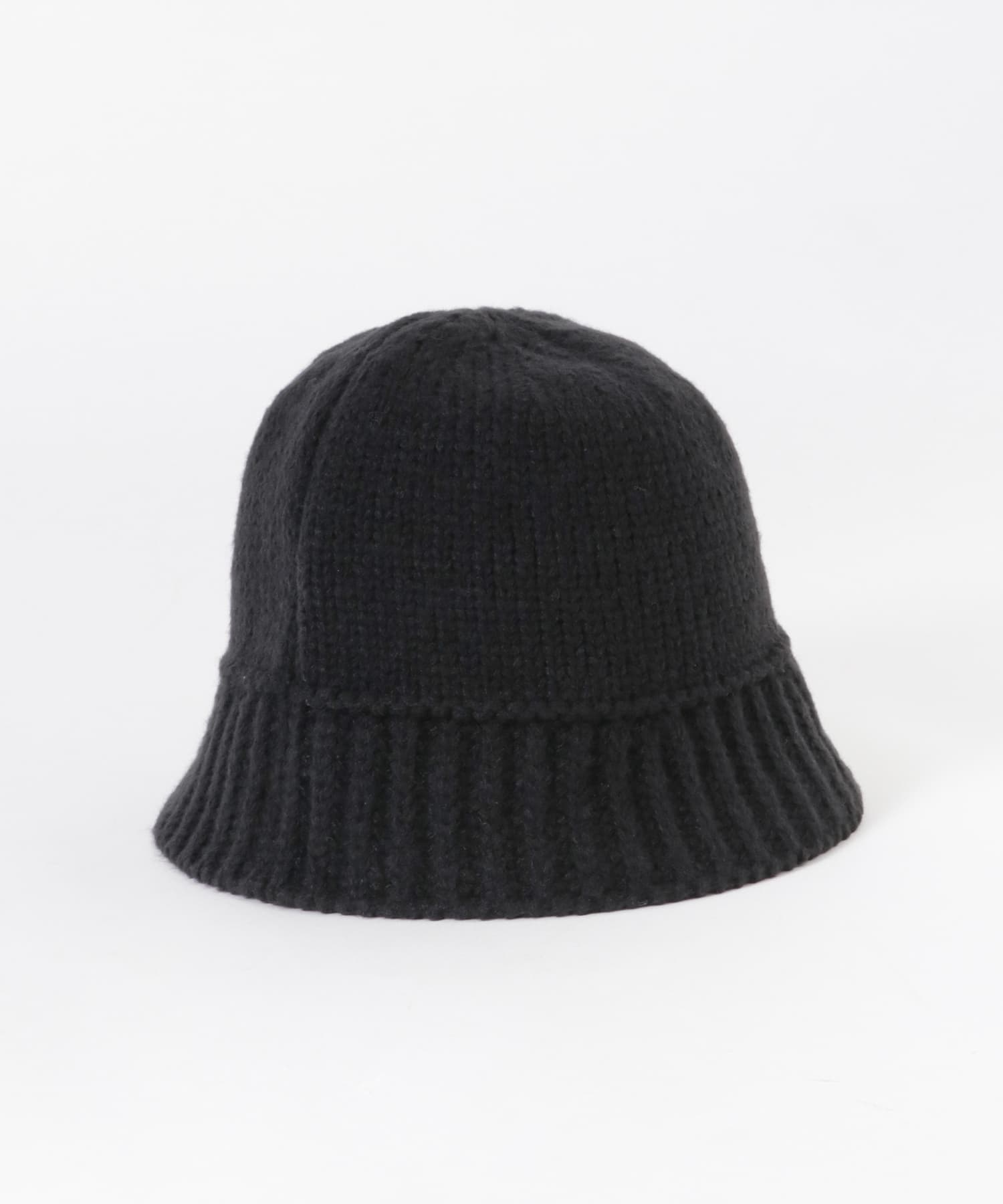 ニットデザインハット BLK -