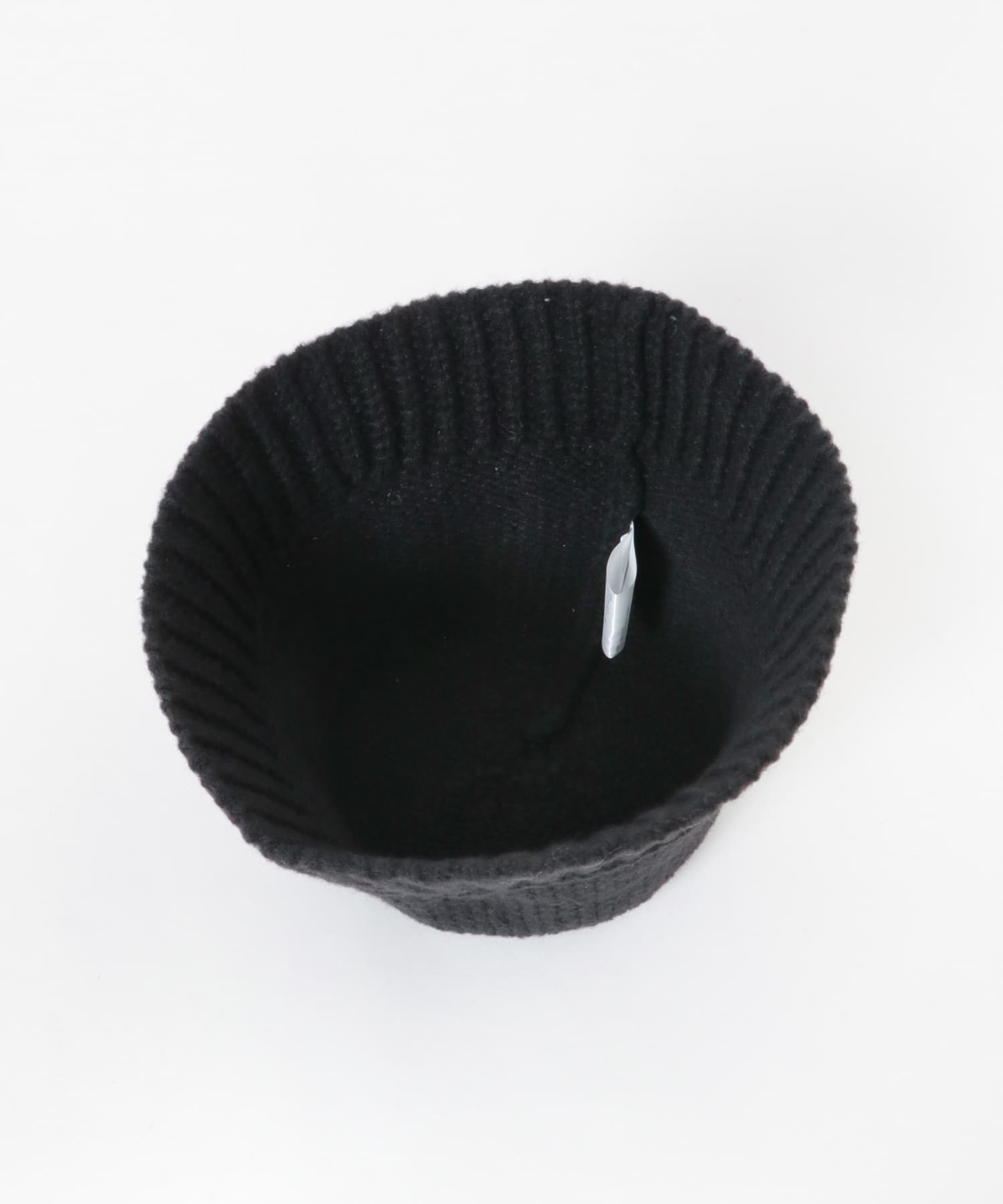 ニットデザインハット BLK -