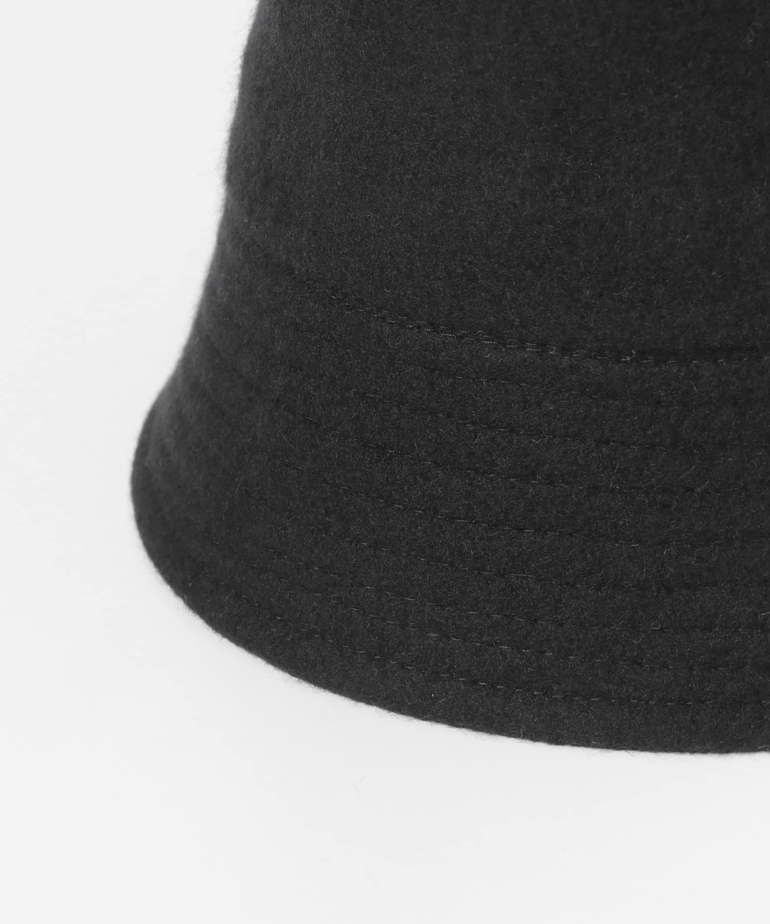 ソフトウールバケットハット BLK -