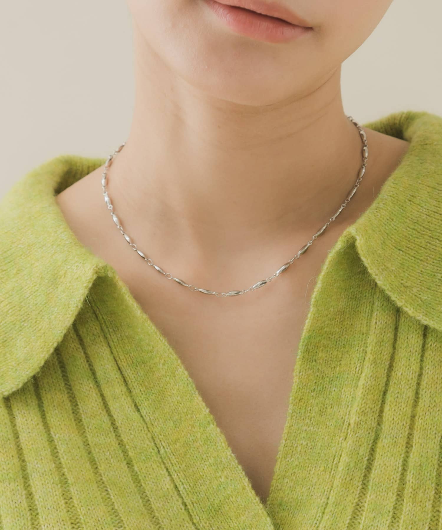 プランプチェーンネックレス