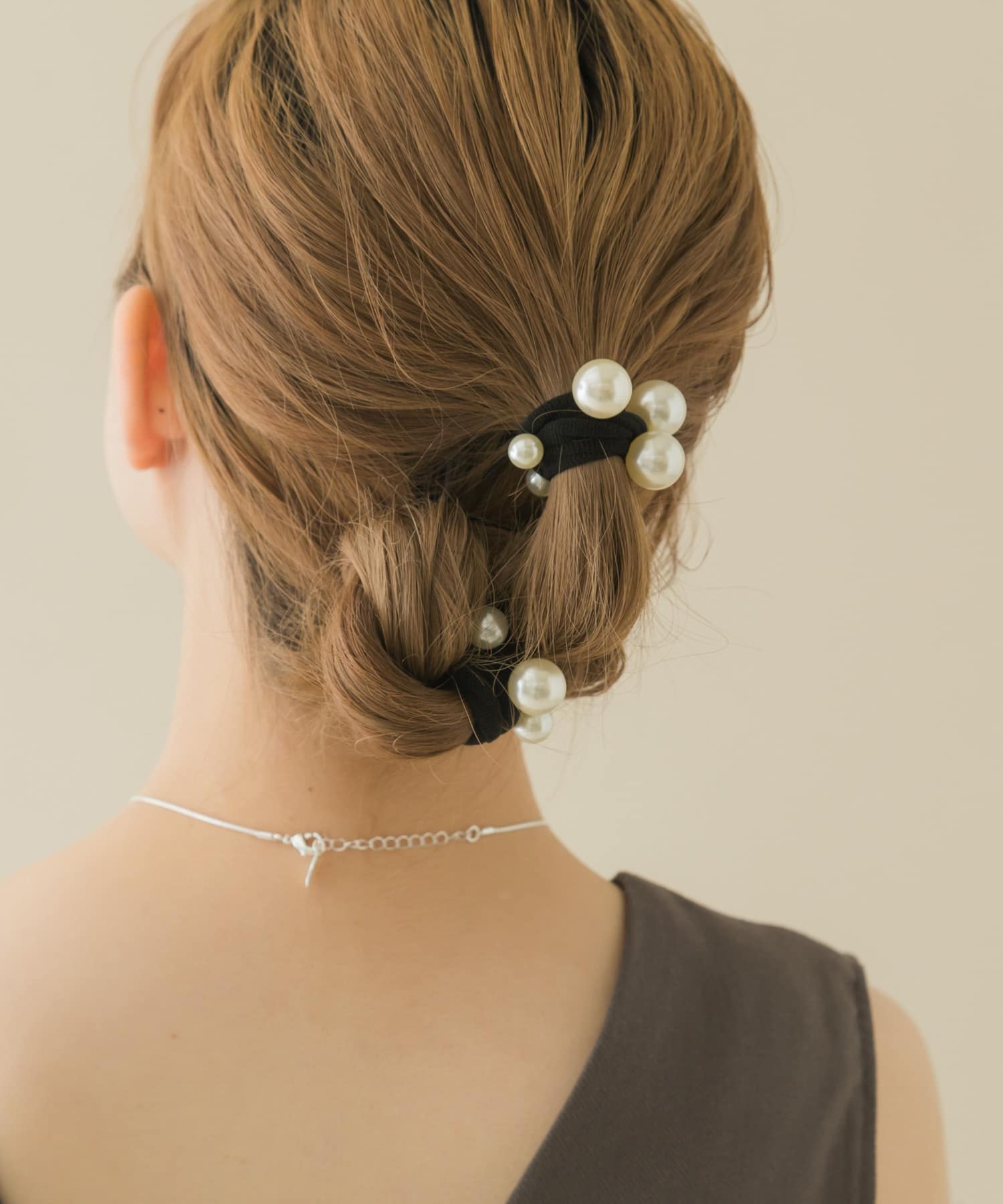 パール2ゴムセット BK/IV -